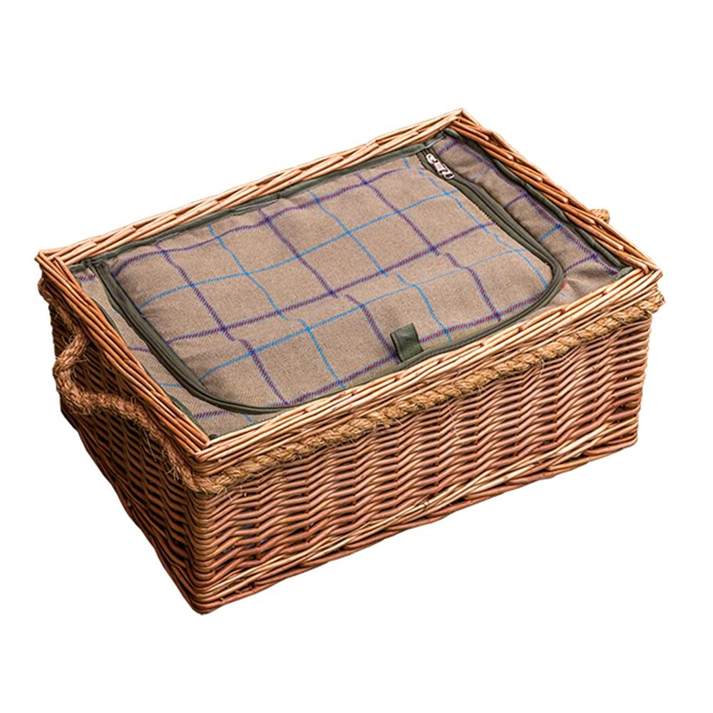 Cheltenham Wicker Picnic Basket with Fitted Cooler-0