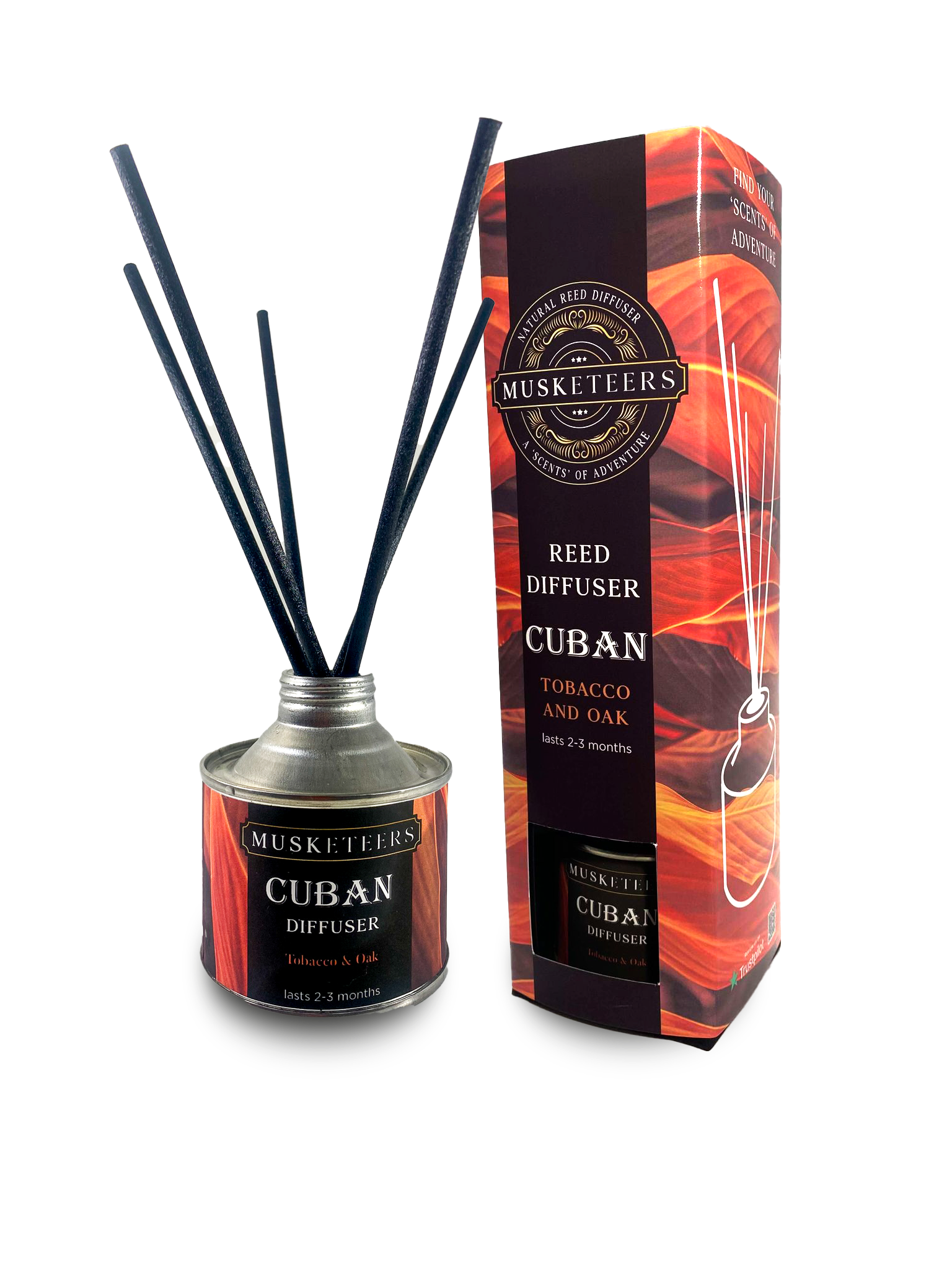 Cuban - Tobacco & Oak Reed Diffuser-0