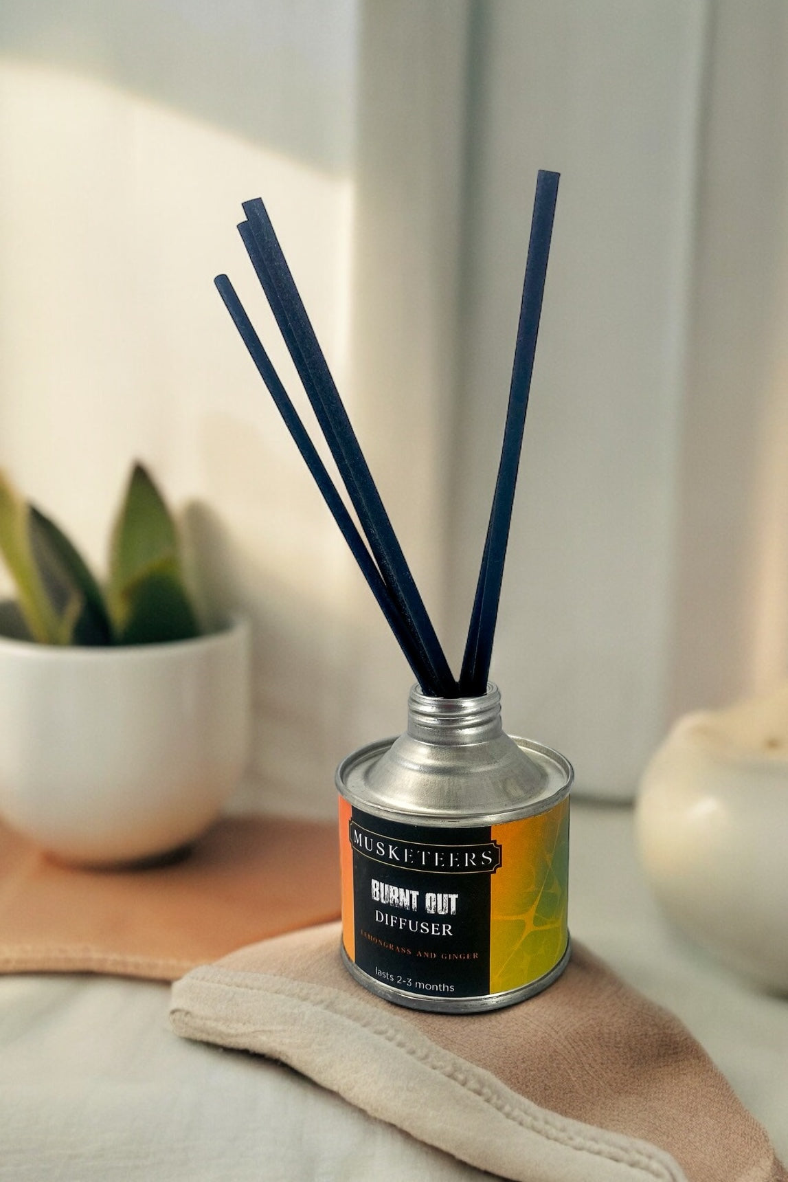 Burnt Out - Lemongrass & Ginger Reed Diffuser-1