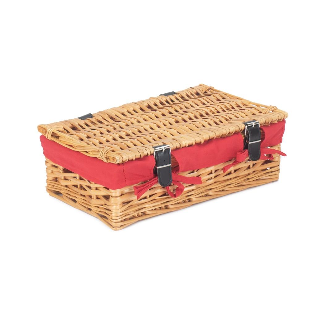 34cm Split Willow Wicker Packaging Basket-0