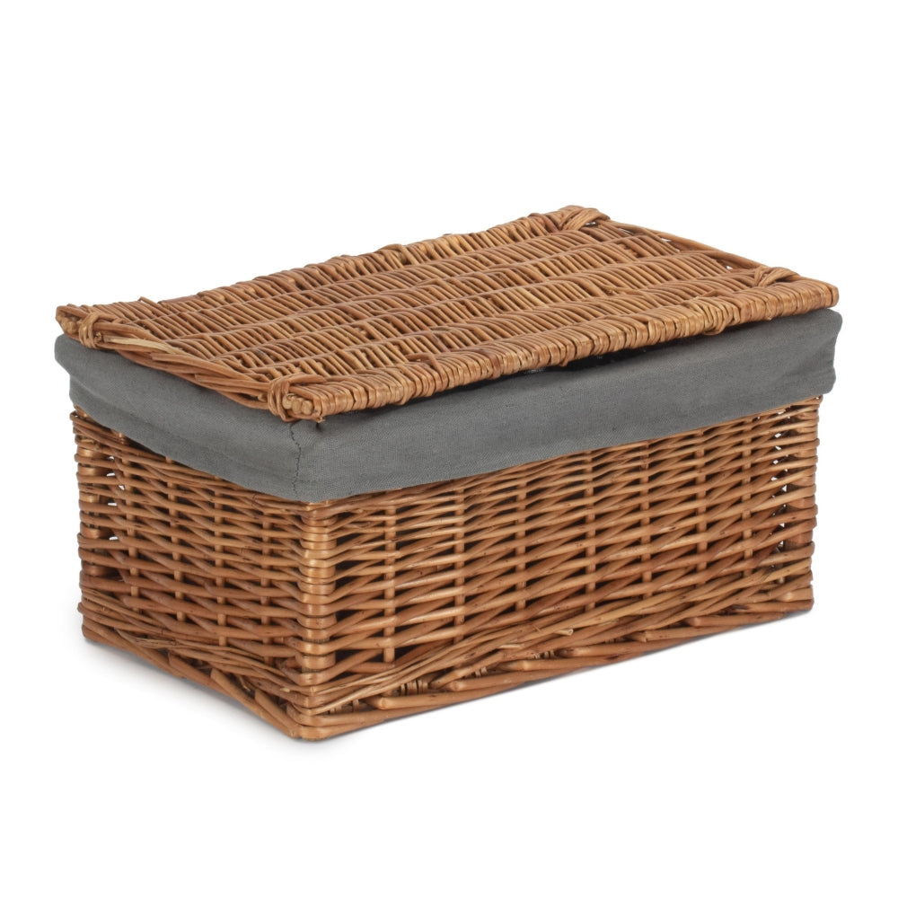 Light Steamed Cotton Lined Storage Basket-3
