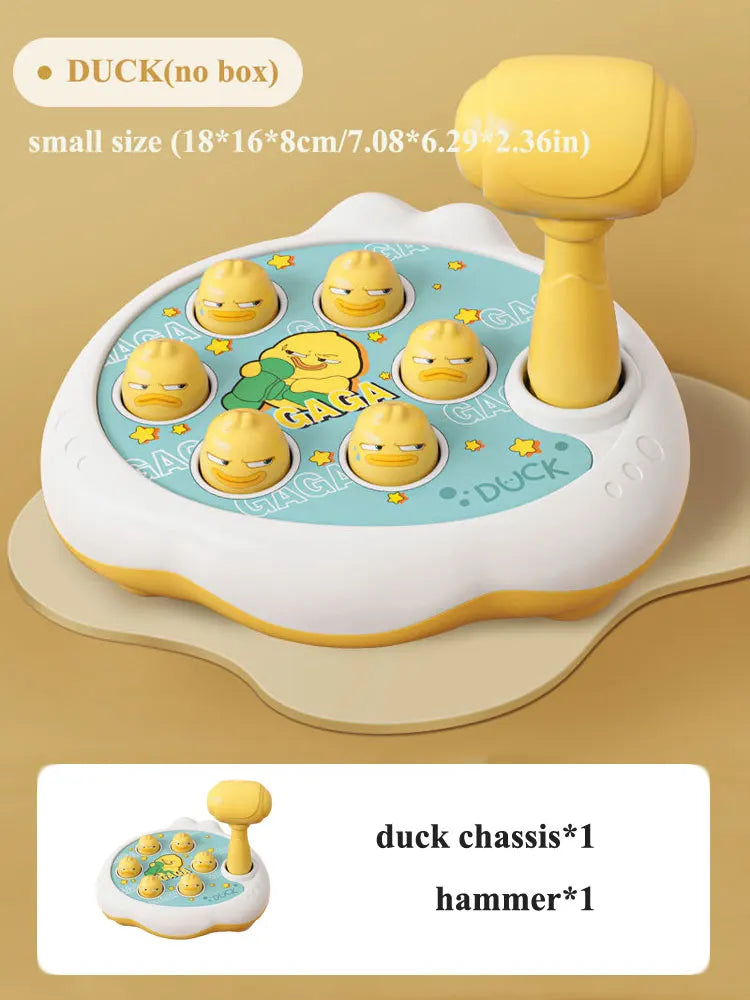 Educational Duck, Frog & Pig Hammer Toy-6