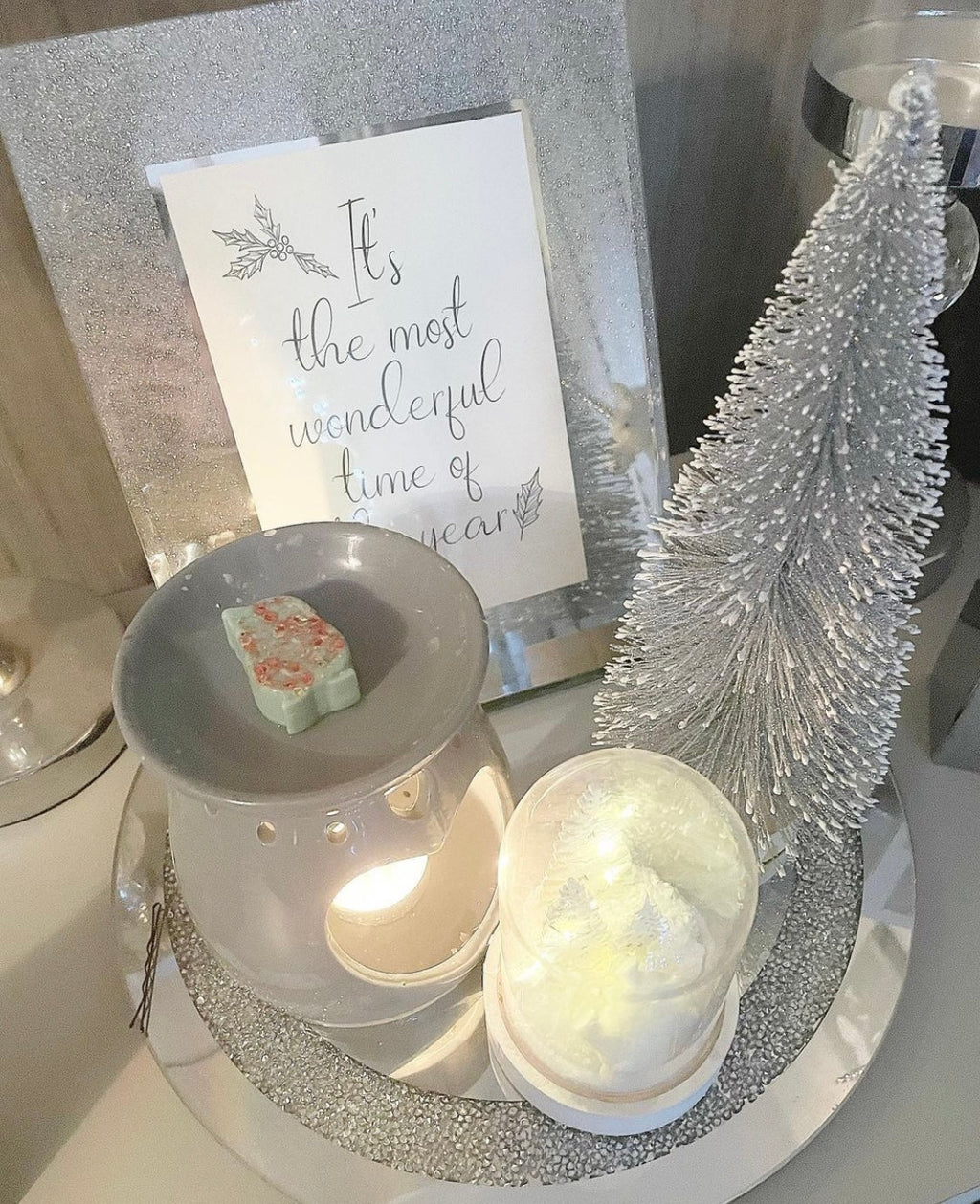 It's The Most Wonderful Time Of The Year Line Work Christmas Seasonal Wall Home Decor Print-3