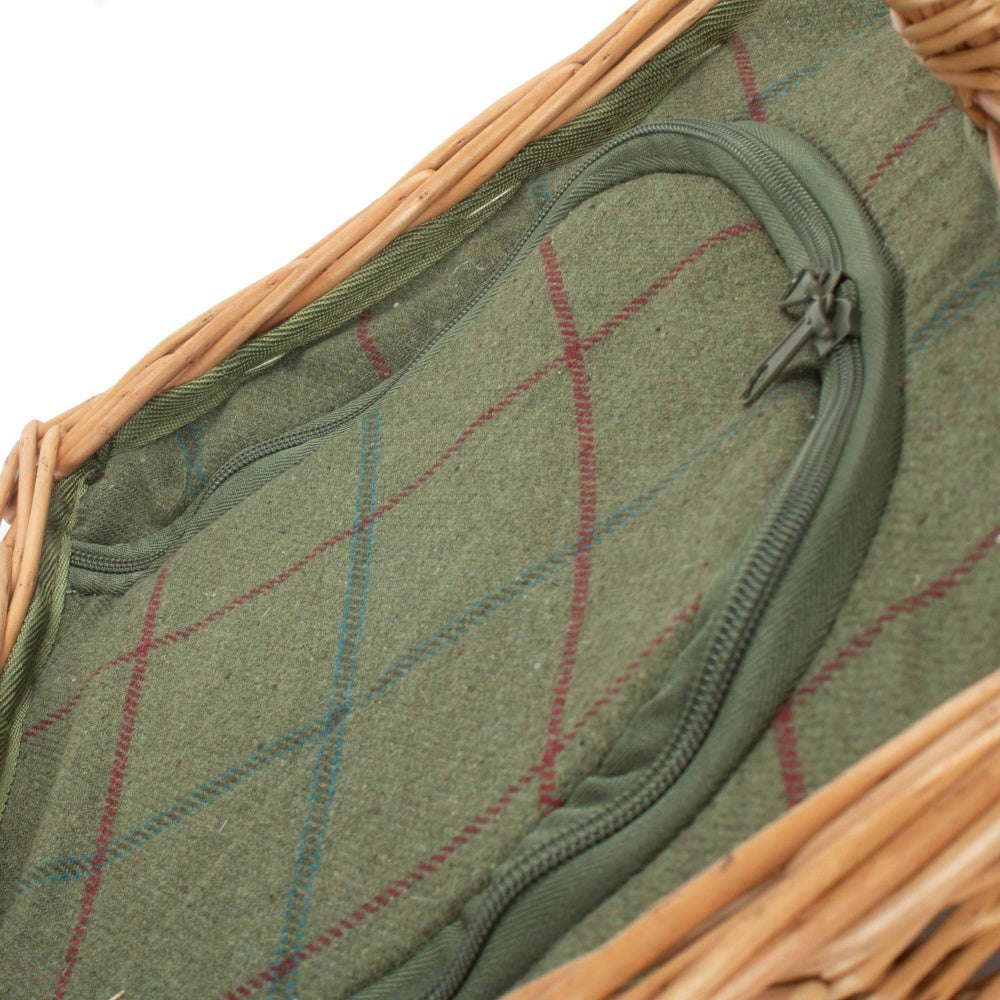 Antique Wash Wicker Butchers Cool Basket-3