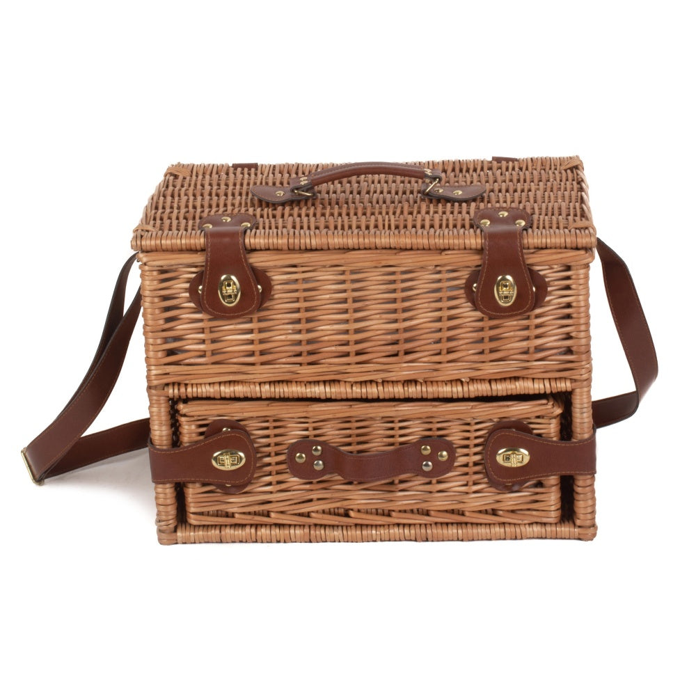 4 Person Fitted Picnic Basket with Drawers-2
