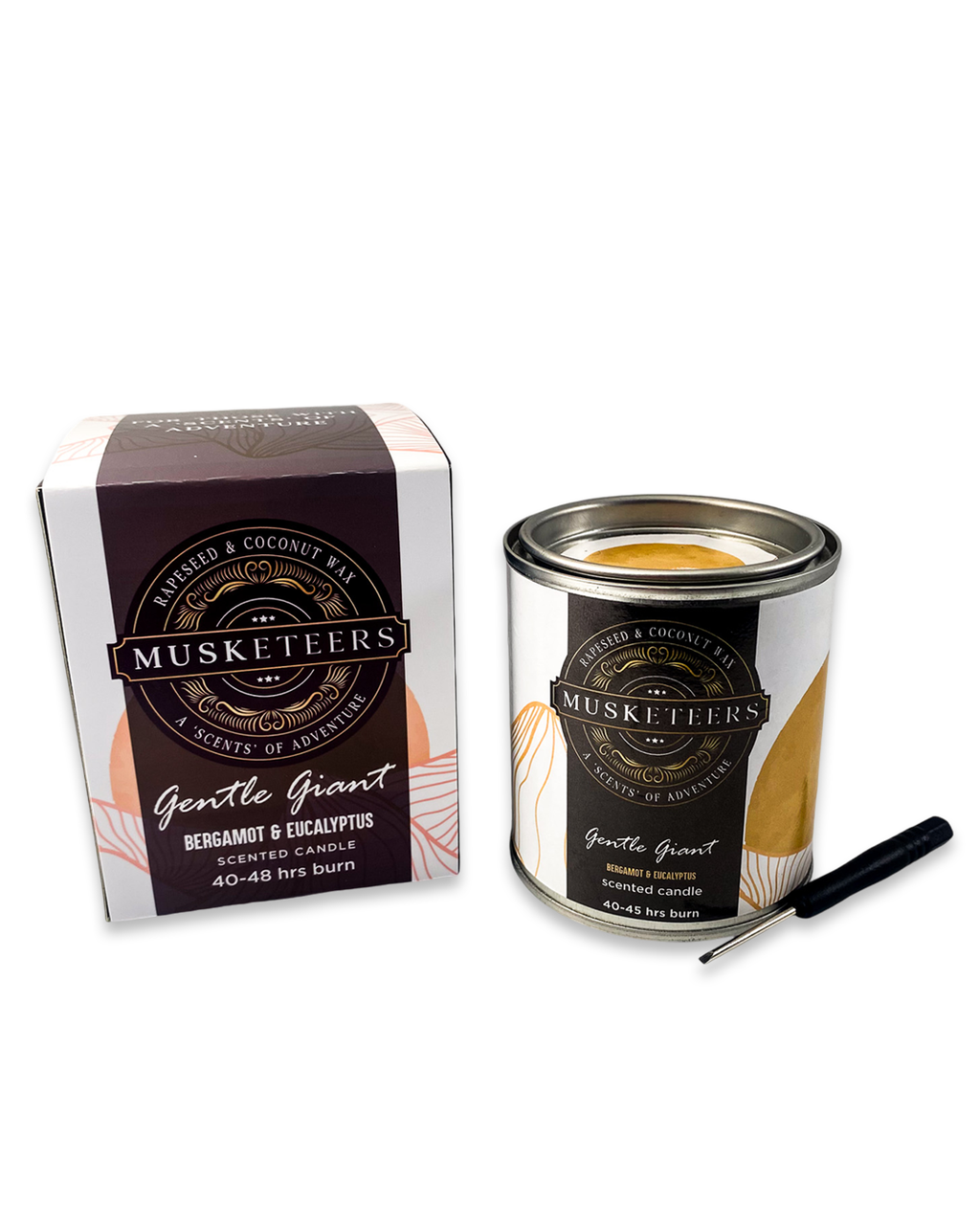 Gentle Giant - Bergamot & Eucalyptus Mini Candle-0
