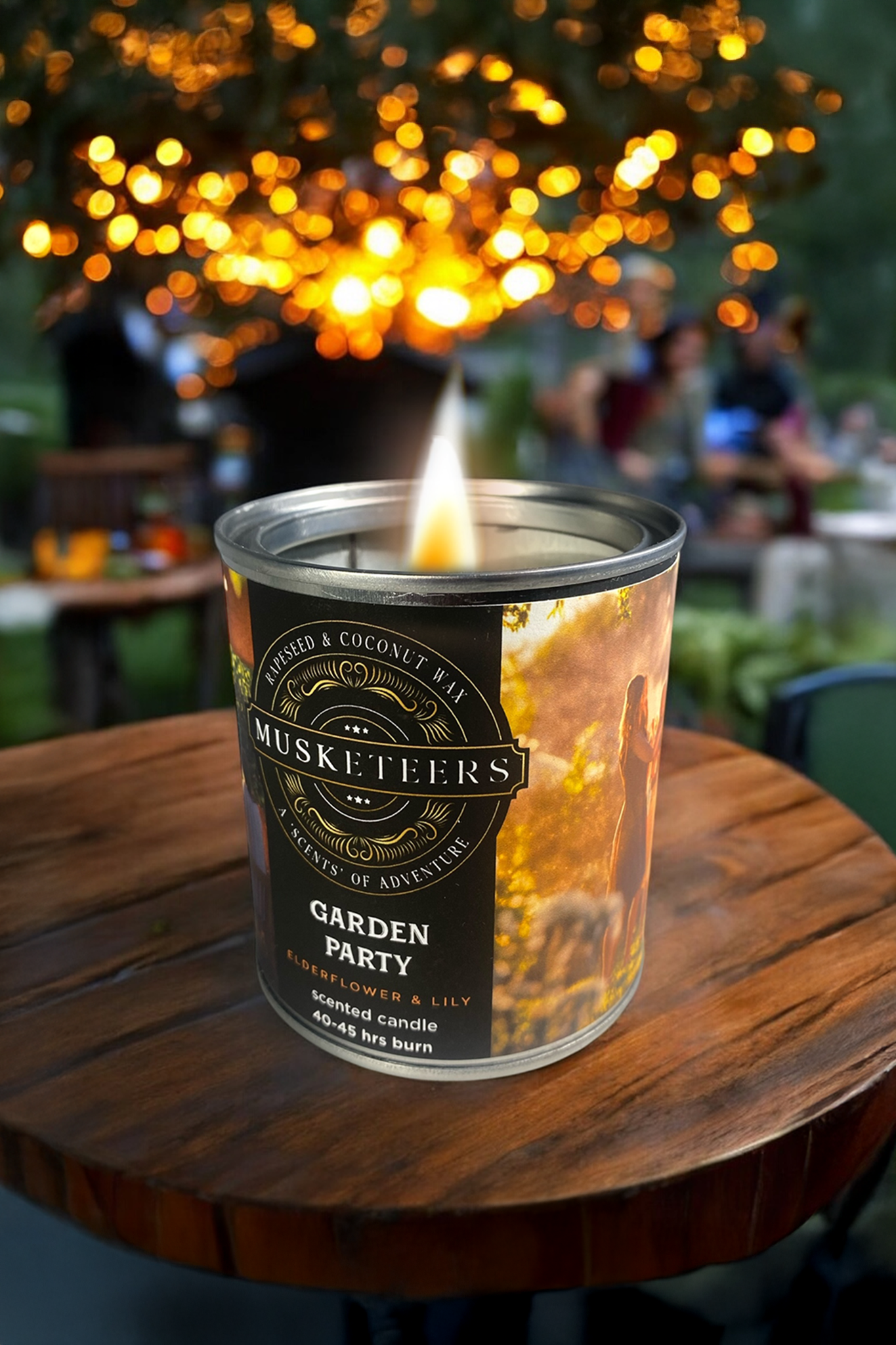 Garden Party Candle  – Elderflower & Lily-0