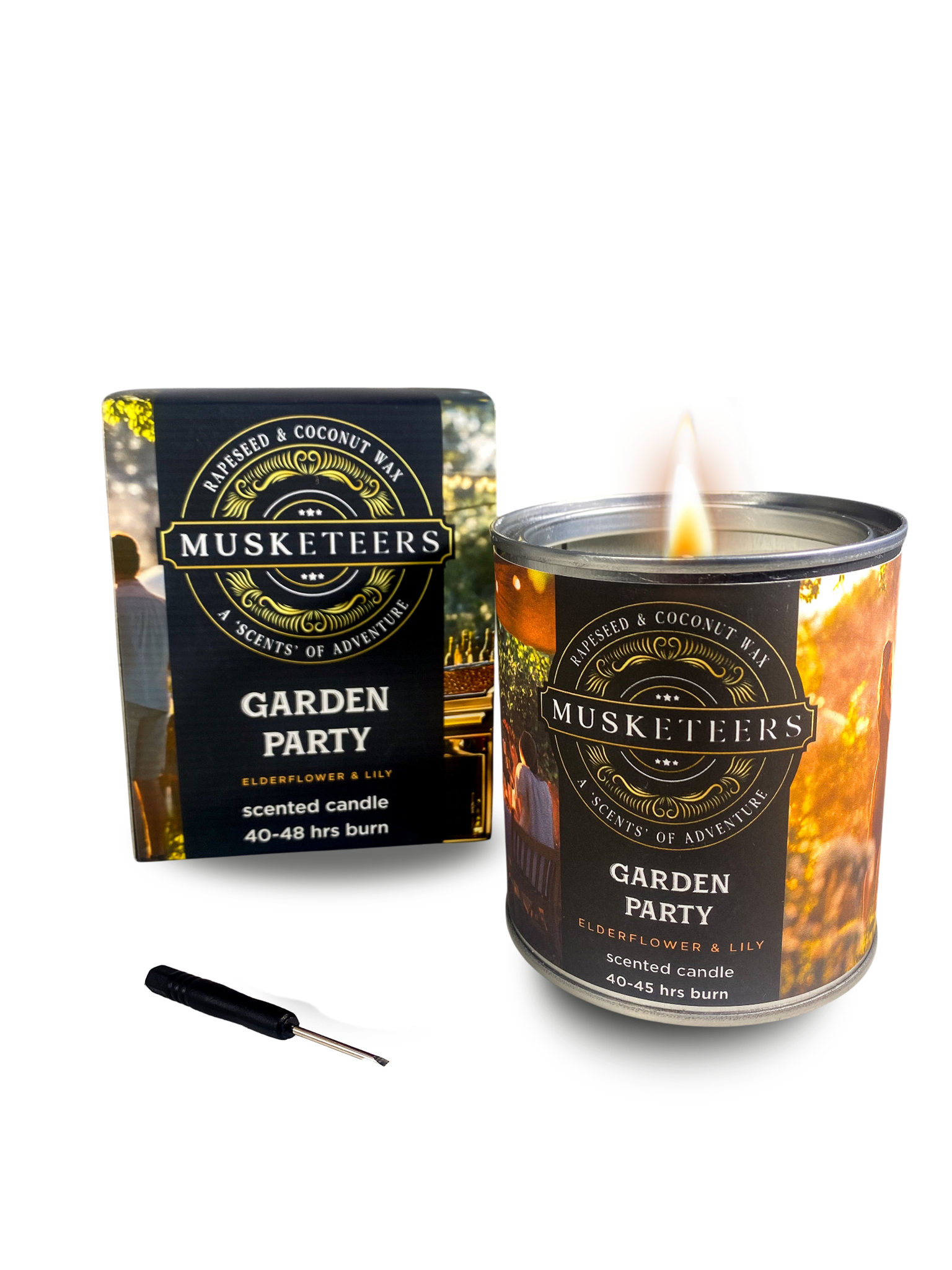 Garden Party Candle  – Elderflower & Lily-1