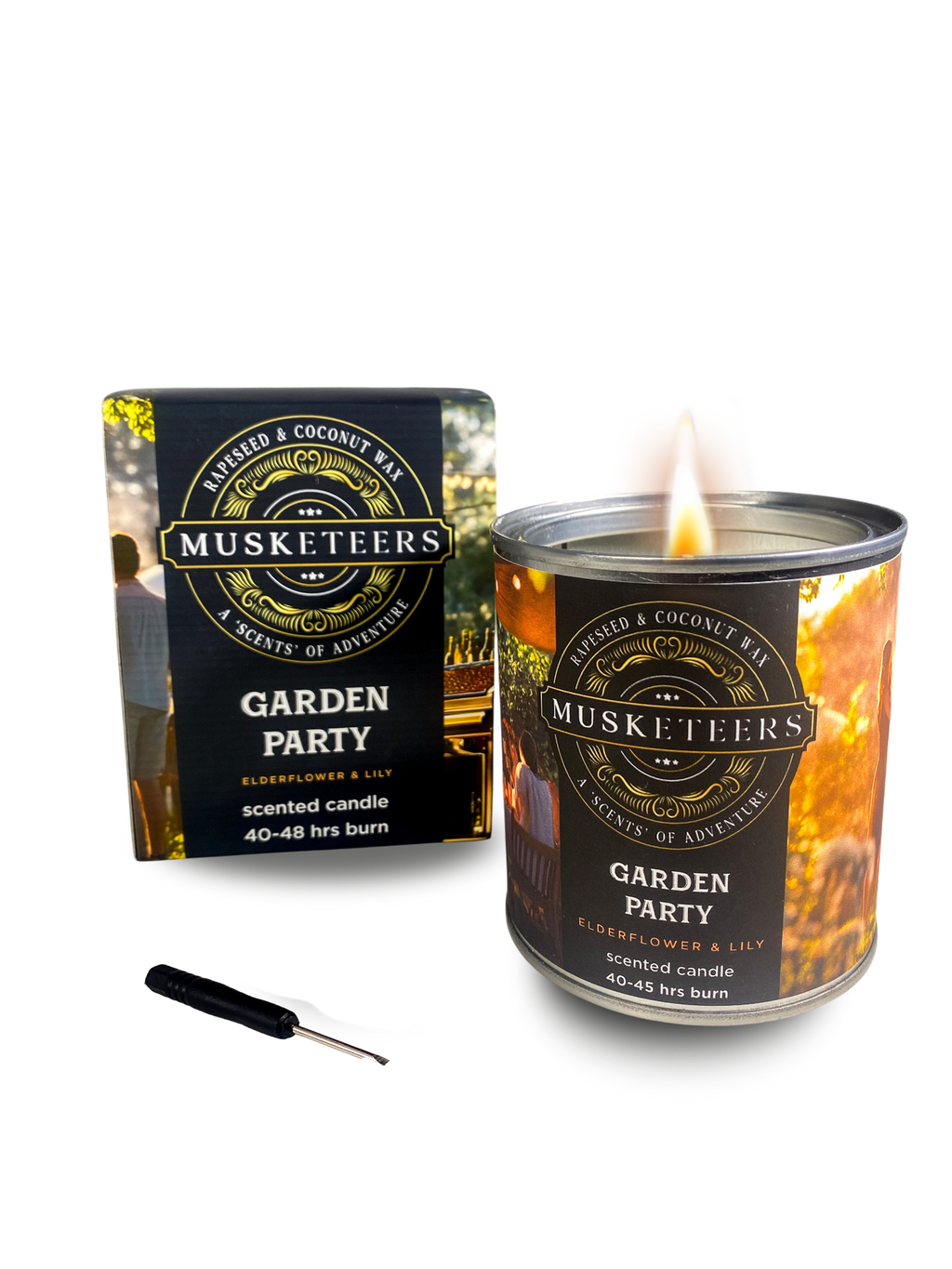 Garden Party Mini Candle  – Elderflower & Lily-1