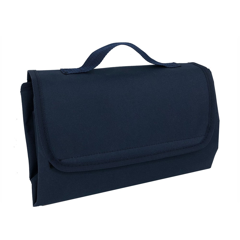 Navy Blue Waterproof Picnic Blanket-0