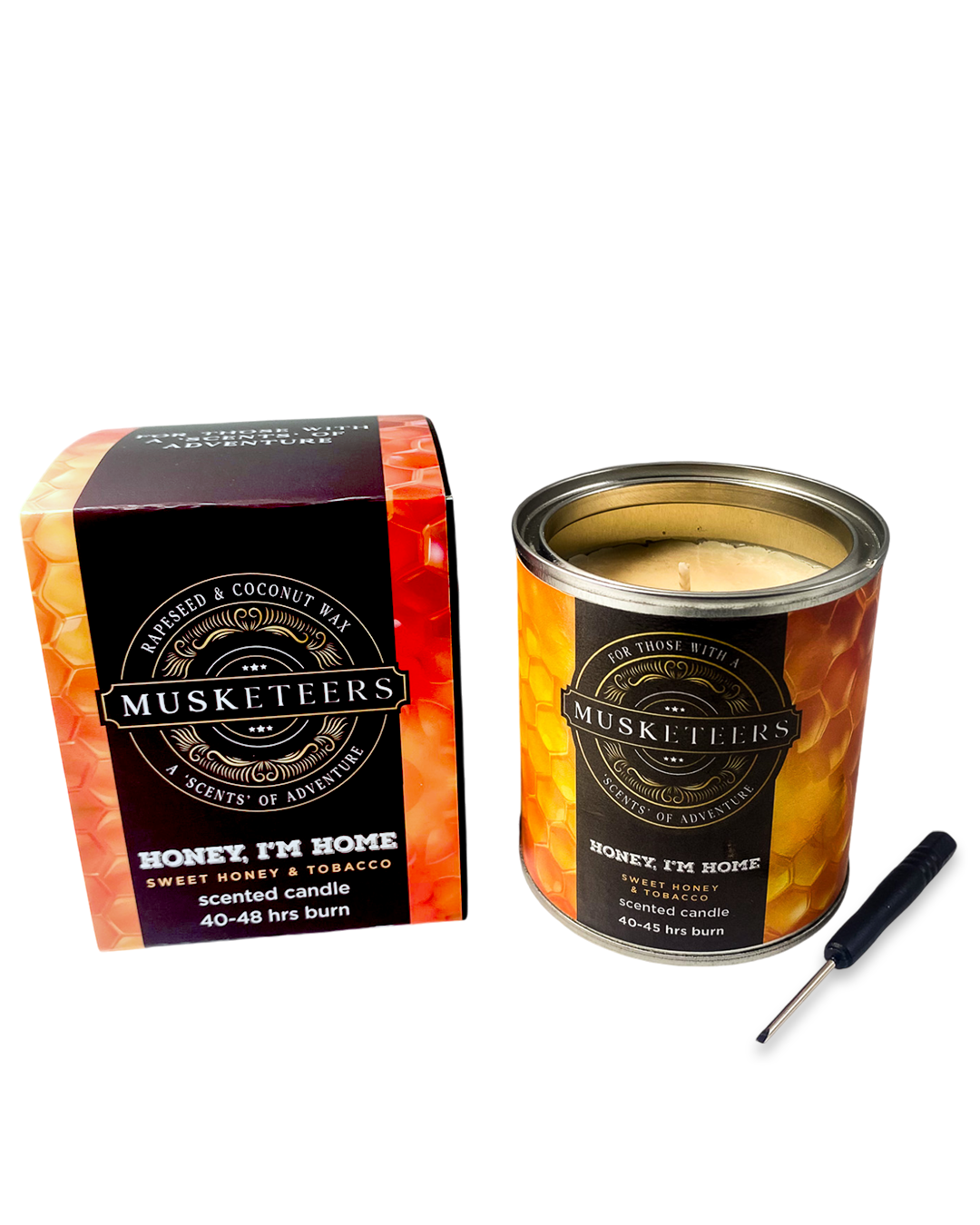 Honey I'm Home - Honey & Tobacco Candle-0