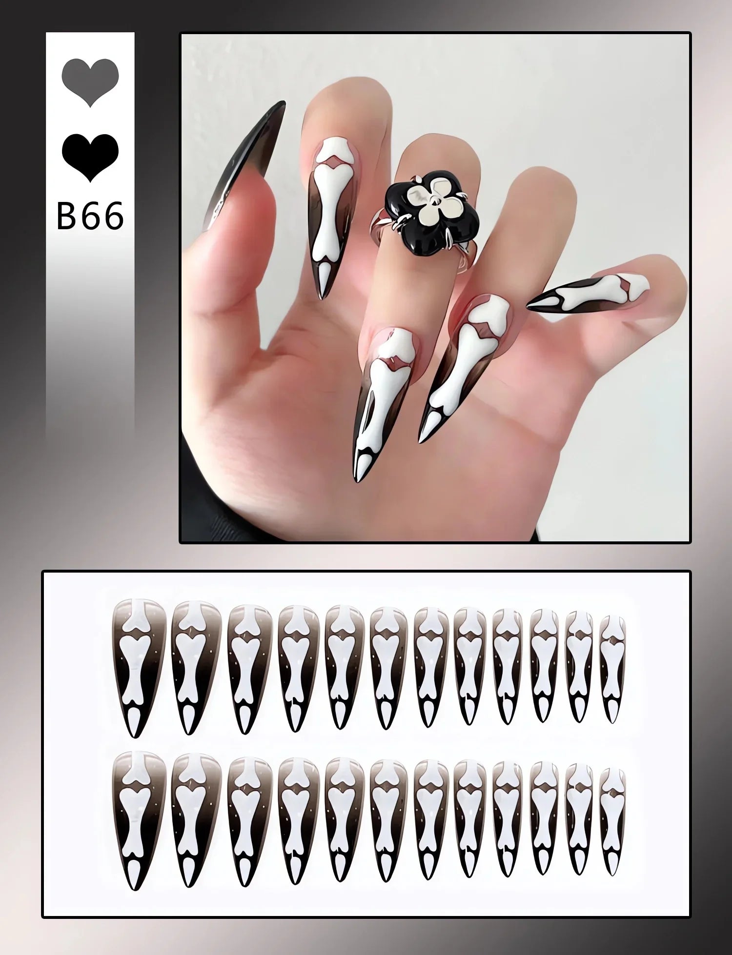 Hauntingly Chic Press-Ons for Halloween-11