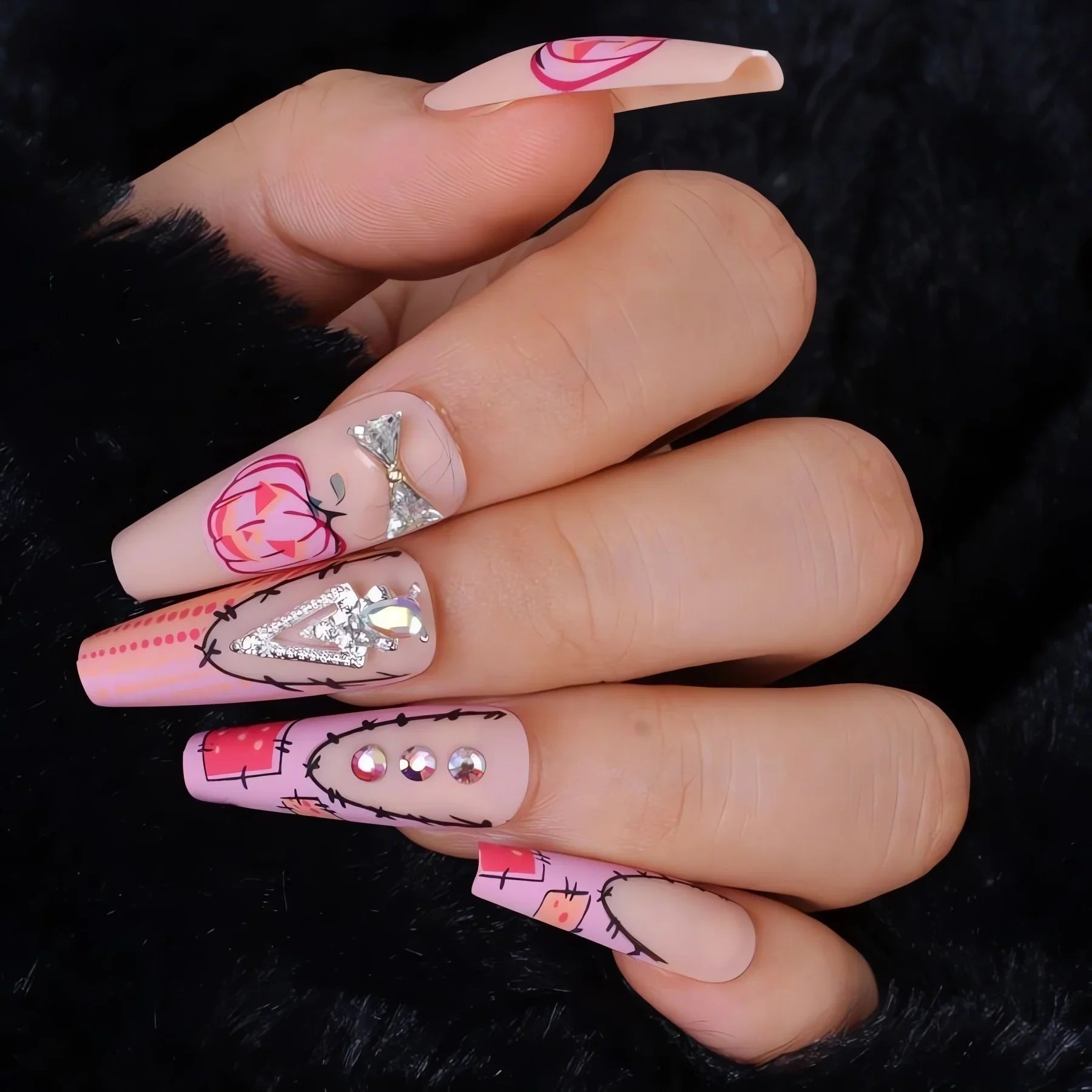 Hauntingly Chic Press-Ons for Halloween-13