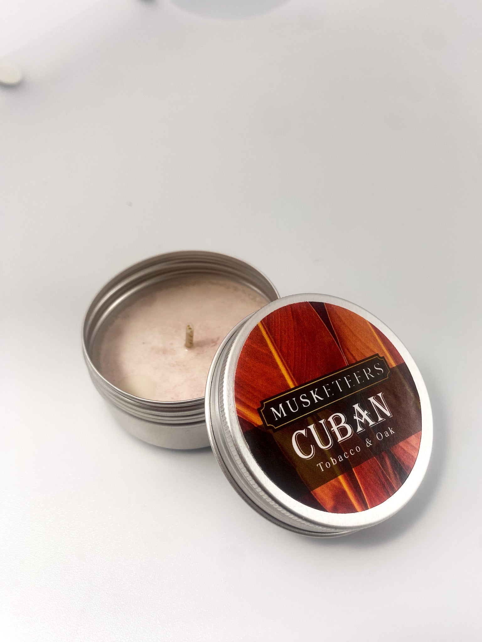 Cuban - Tobacco & Oak Scented Candle-5