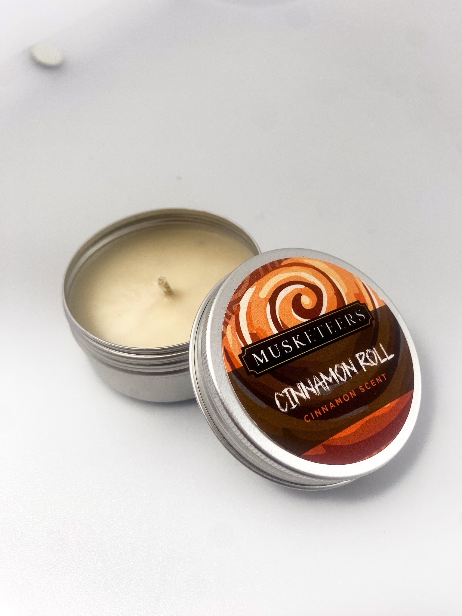 Cinnamon Roll Scented Candle-5