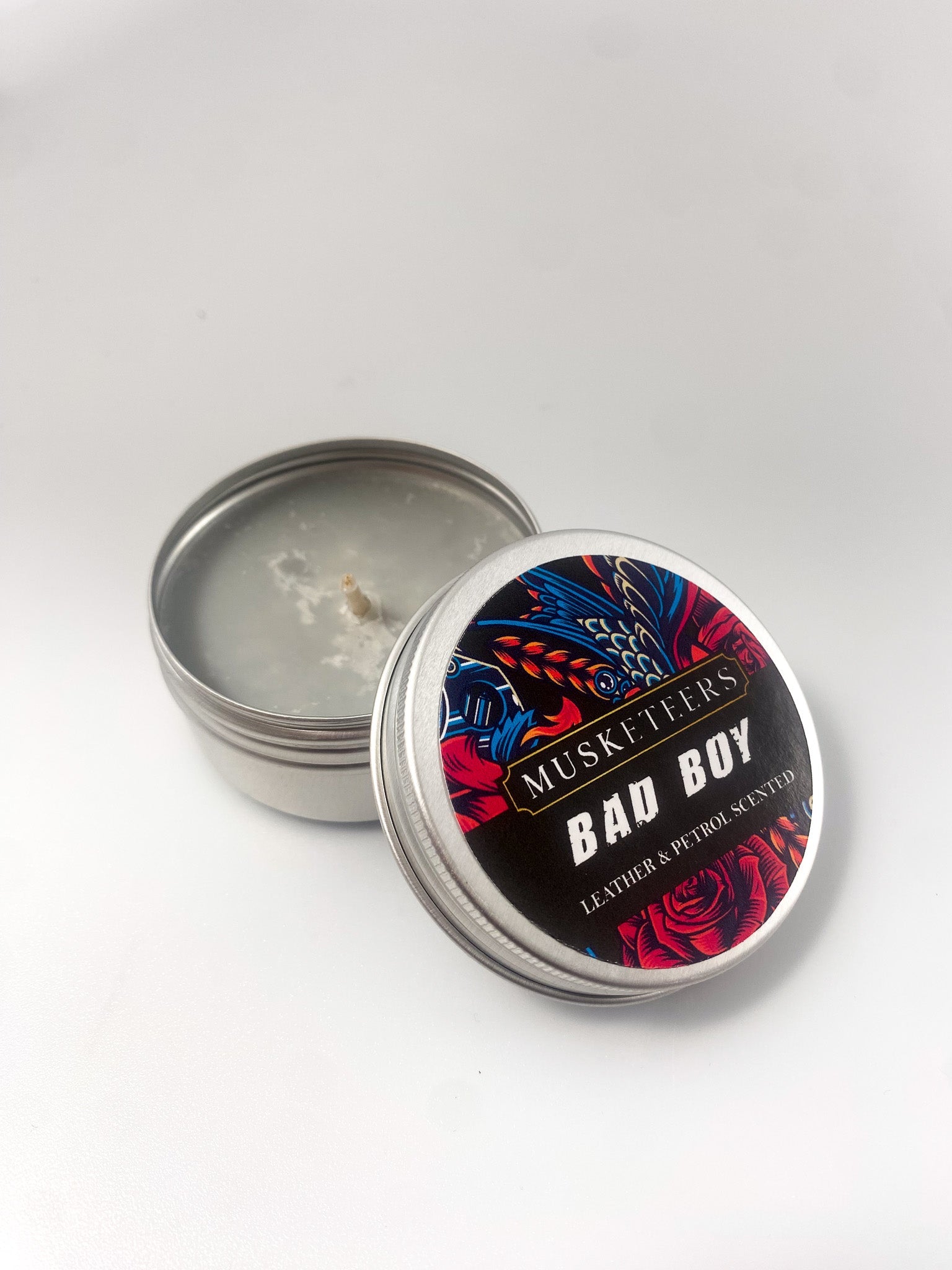 Bad Boy Candle - Petrol/Leather Candle-5
