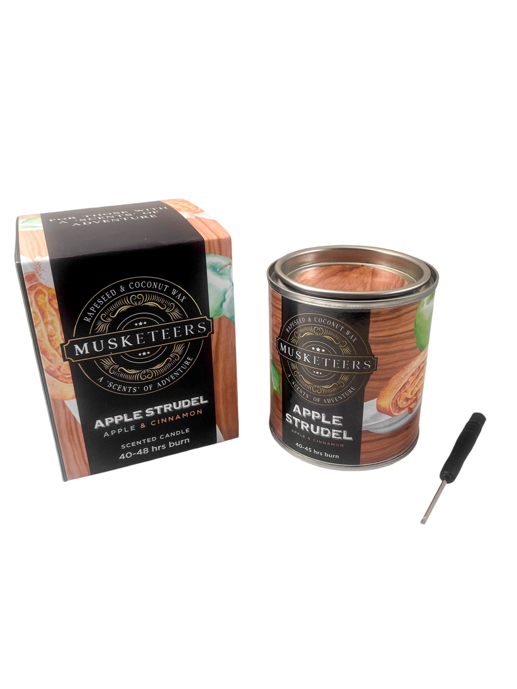Apple Strudel Scented Mini Candle-0