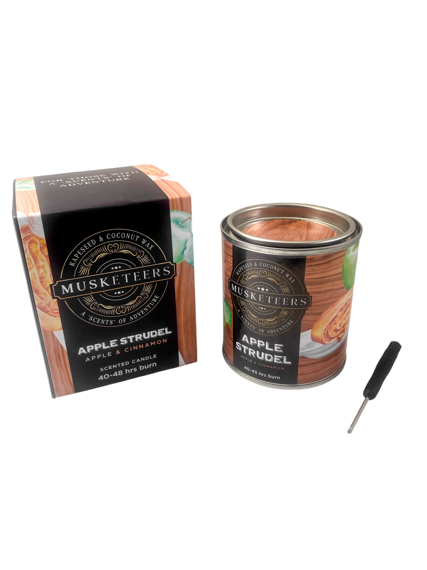 Apple Strudel Scented Mini Candle-0