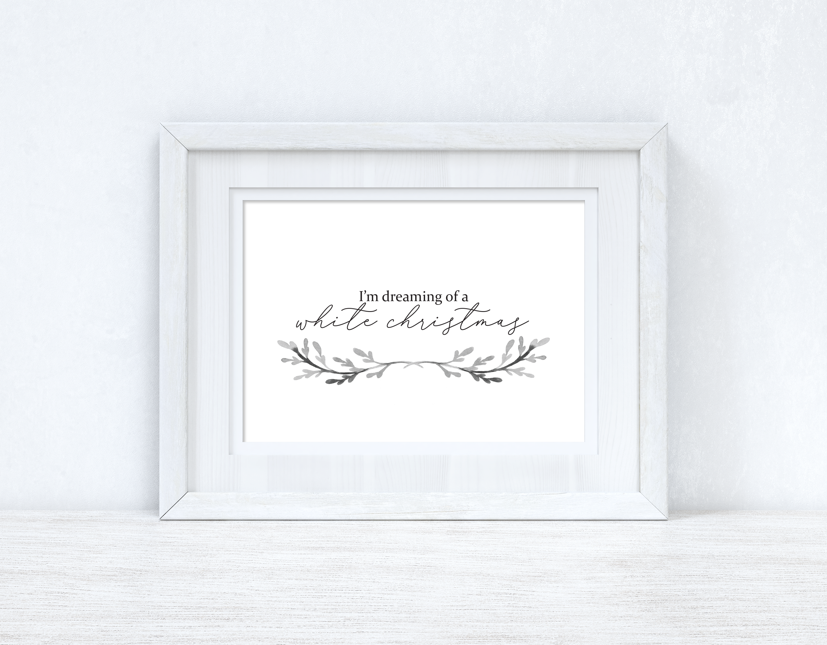 I'm Dreaming Of A Christmas Seasonal Wall Home Decor Print-1