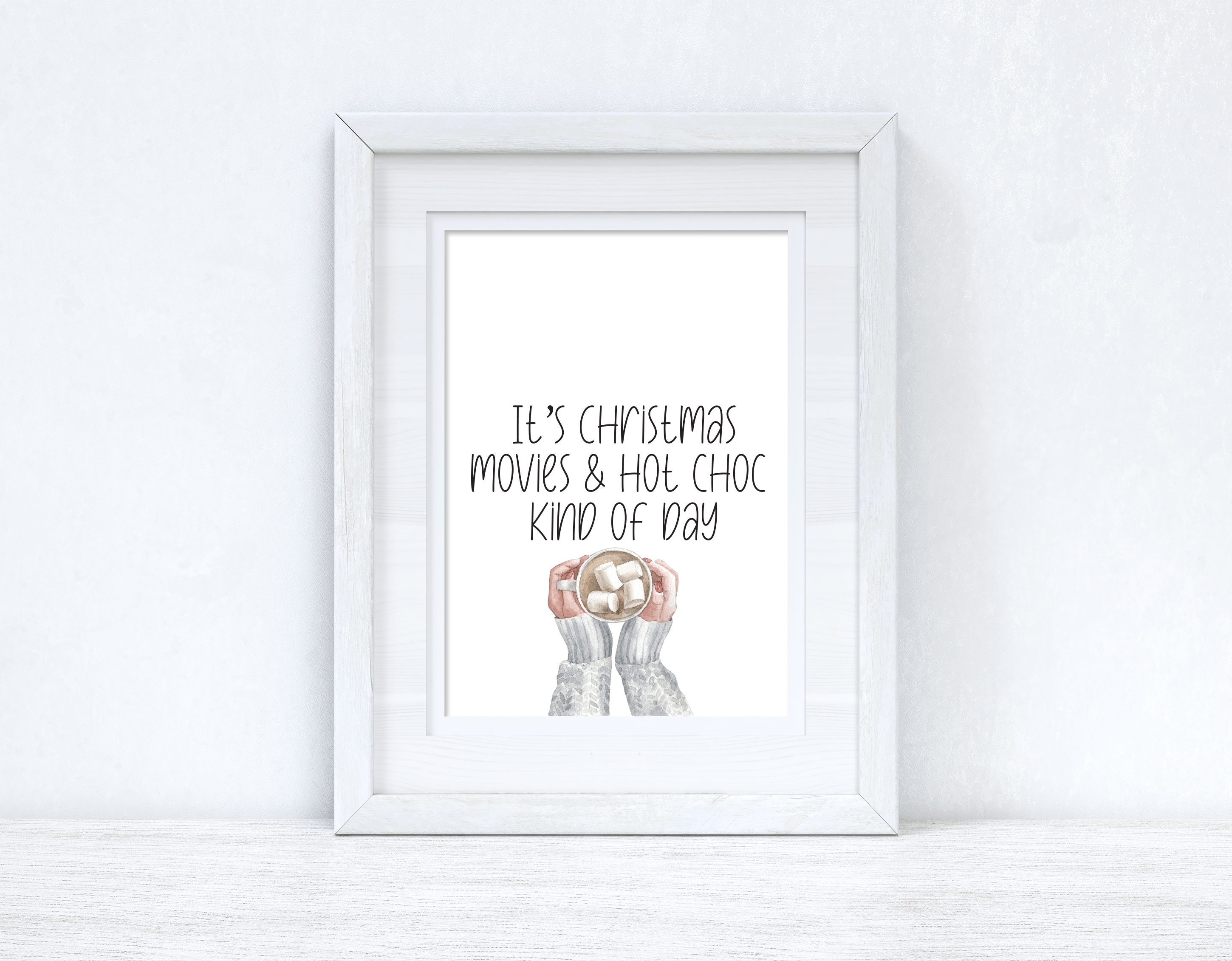 It's Christmas Movies Xmas Seasonal Wall Home Decor Print-1