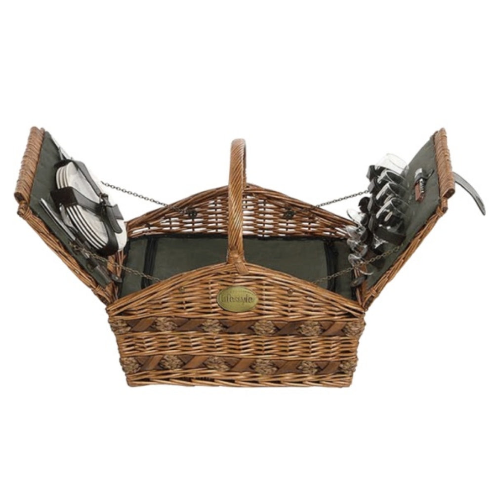 Butterfly Home Sweet Home 4 Person Picnic Hamper-0