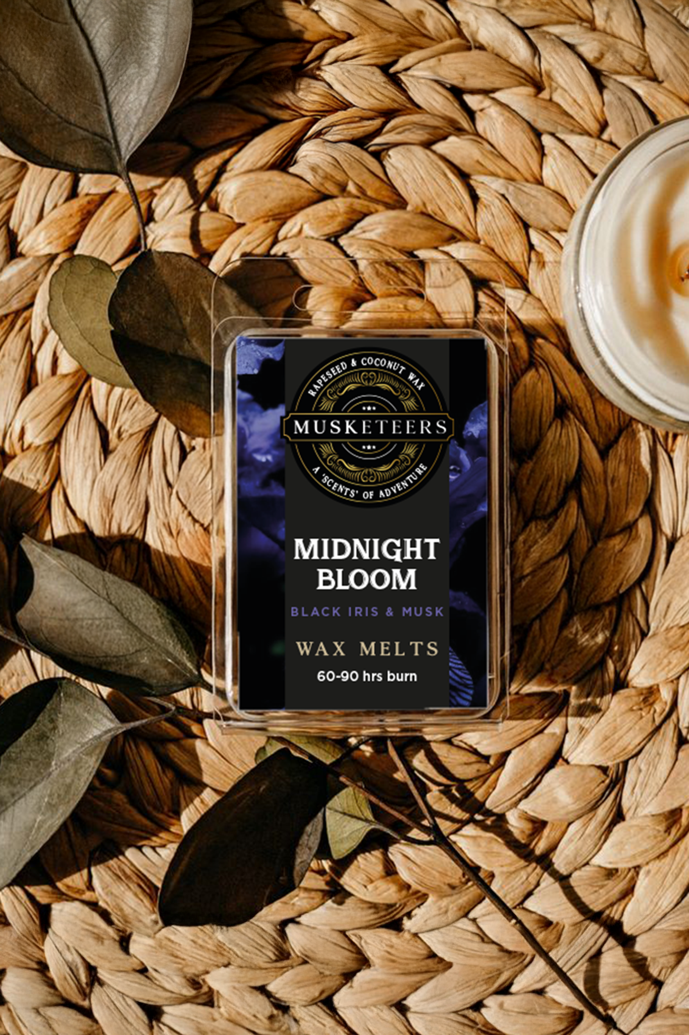 Midnight Bloom Wax Melts - Black Iris & Musk-0