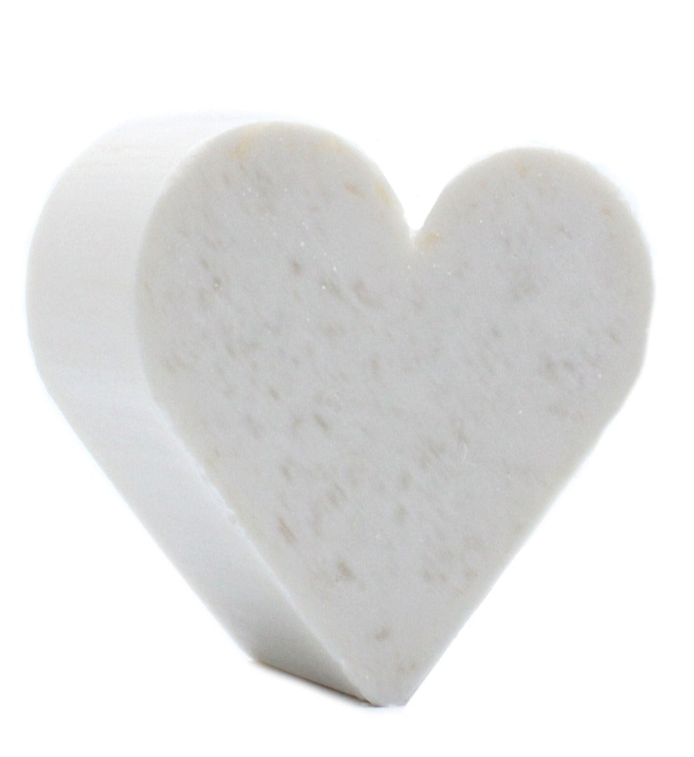 Heart Shampoo Bar in Coconut Cream with Shea Butter, Liquid Gold Argan Oil and Vitamin B5-0