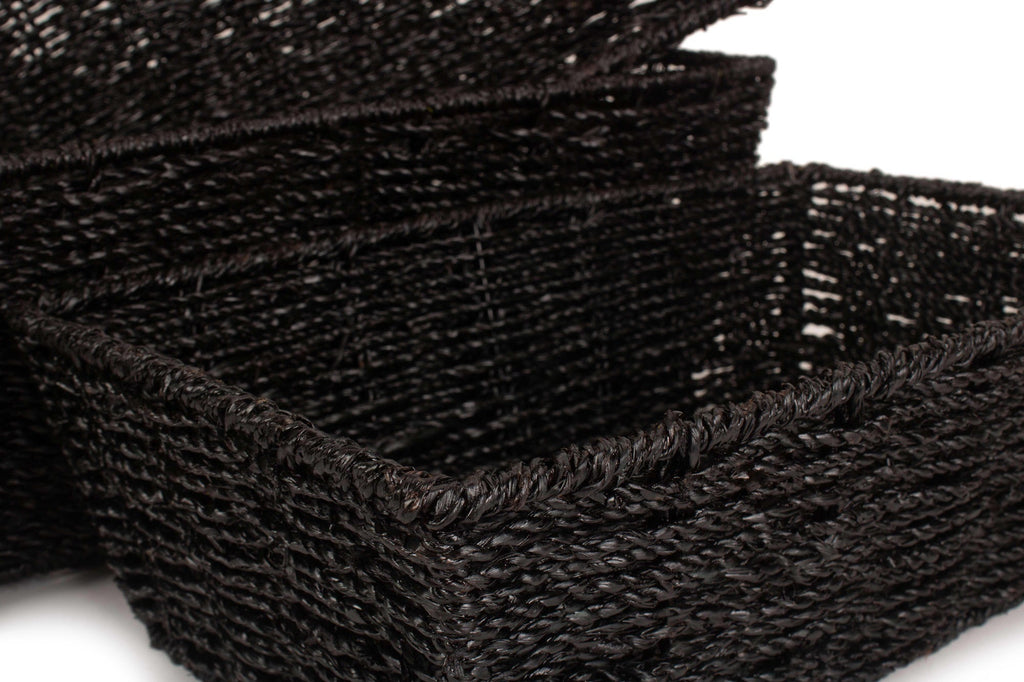 Black Paper Rope Display Tray-2
