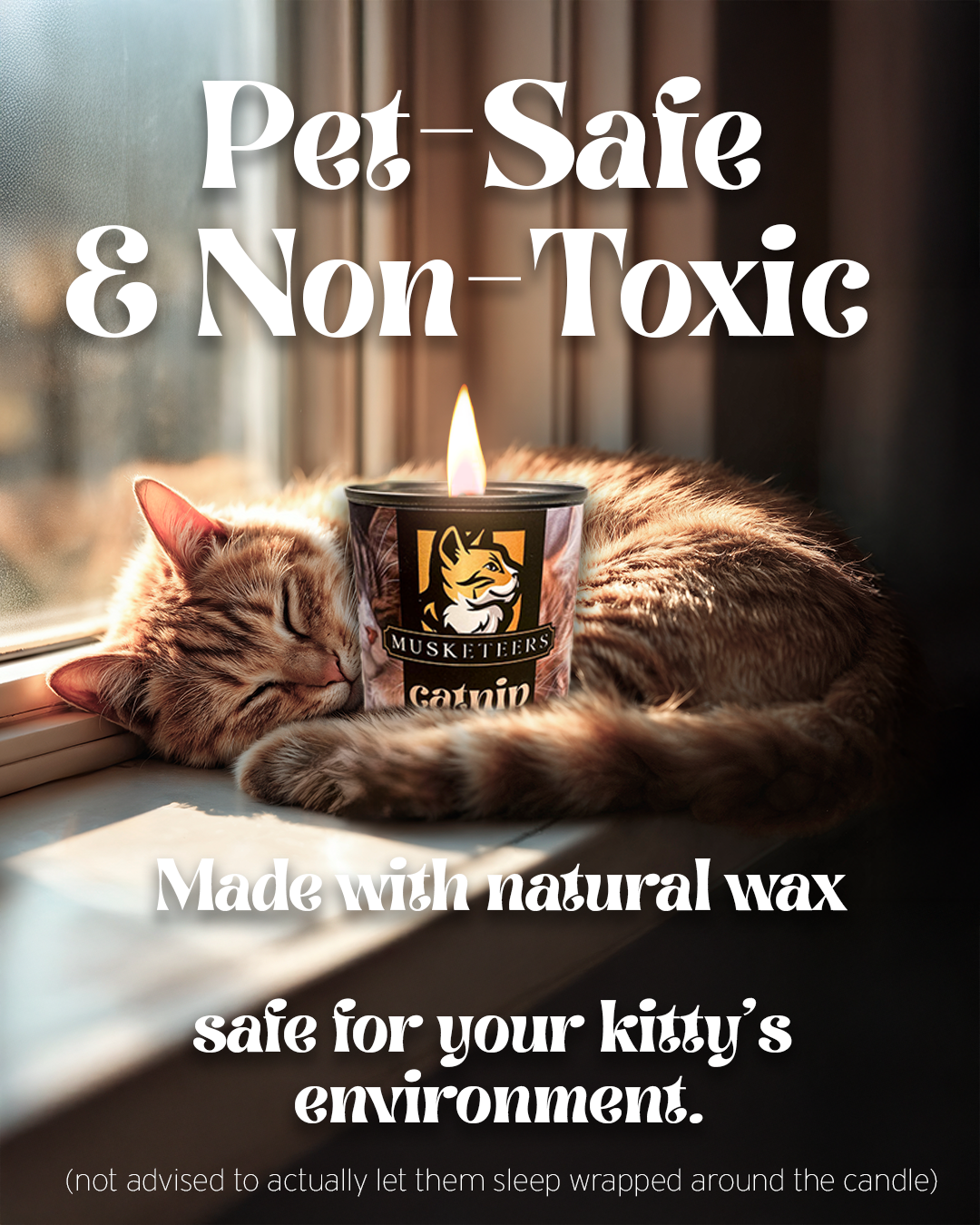 Catnip Candle for Cats – 100% Natural & Calming with Pure Catnip Essential Oil-3