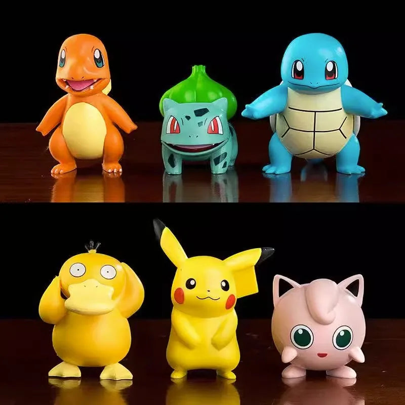 Pikachu and Friends Pokemon Figure Set 6pcs-4