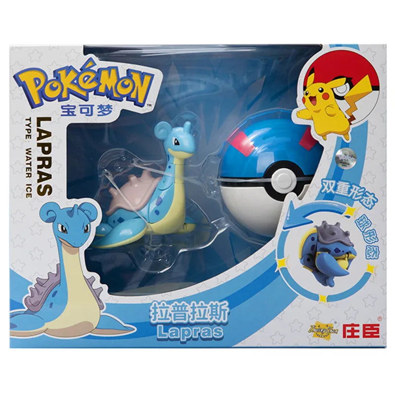 Pokemon Anime Figures Charizard Pikachu Gyarados Toy Mode-40
