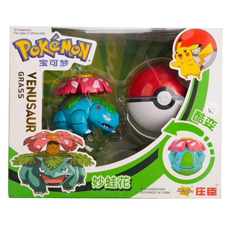 Pokemon Anime Figures Charizard Pikachu Gyarados Toy Mode-22
