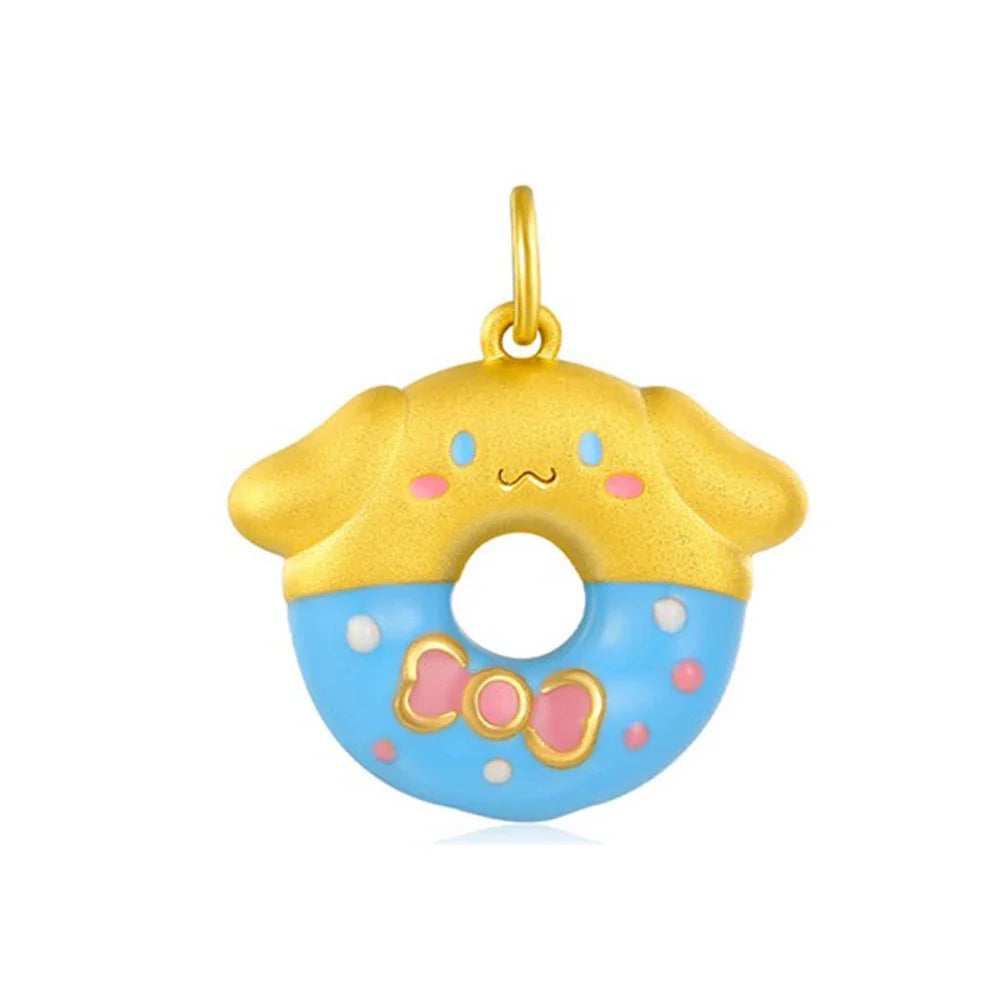 Silver 925 Original Miniso Hello Kitty Sanrio Kuromi Melody Big-Eyed Frog Charms Fit Women Jewelry Bracelet Beads Pendant Charm-26