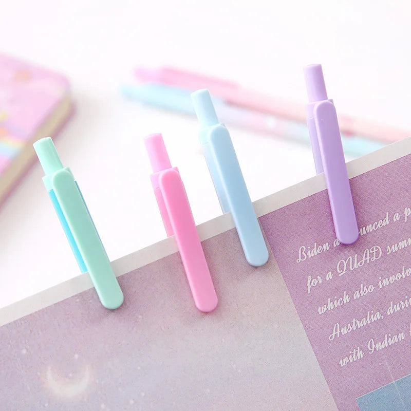 Sanrio Cartoon Mechanical Pencil 12pcs Kuromi Melody Pochacco Movable Pen  Primary School Student Stationery 0.5 Black-2