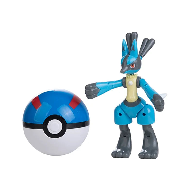 Pokemon Anime Figures Charizard Pikachu Gyarados Toy Mode-13