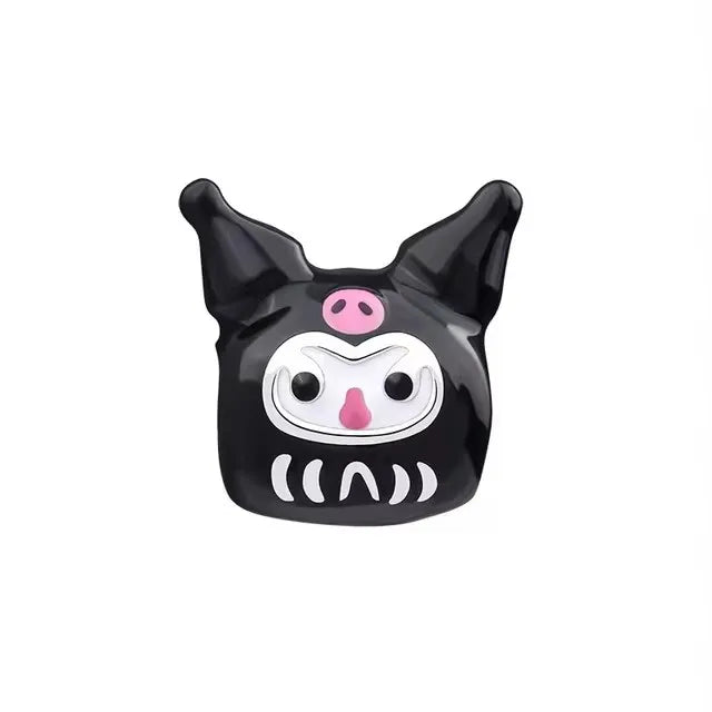 Silver 925 Original Miniso Hello Kitty Sanrio Kuromi Melody Big-Eyed Frog Charms Fit Women Jewelry Bracelet Beads Pendant Charm-28