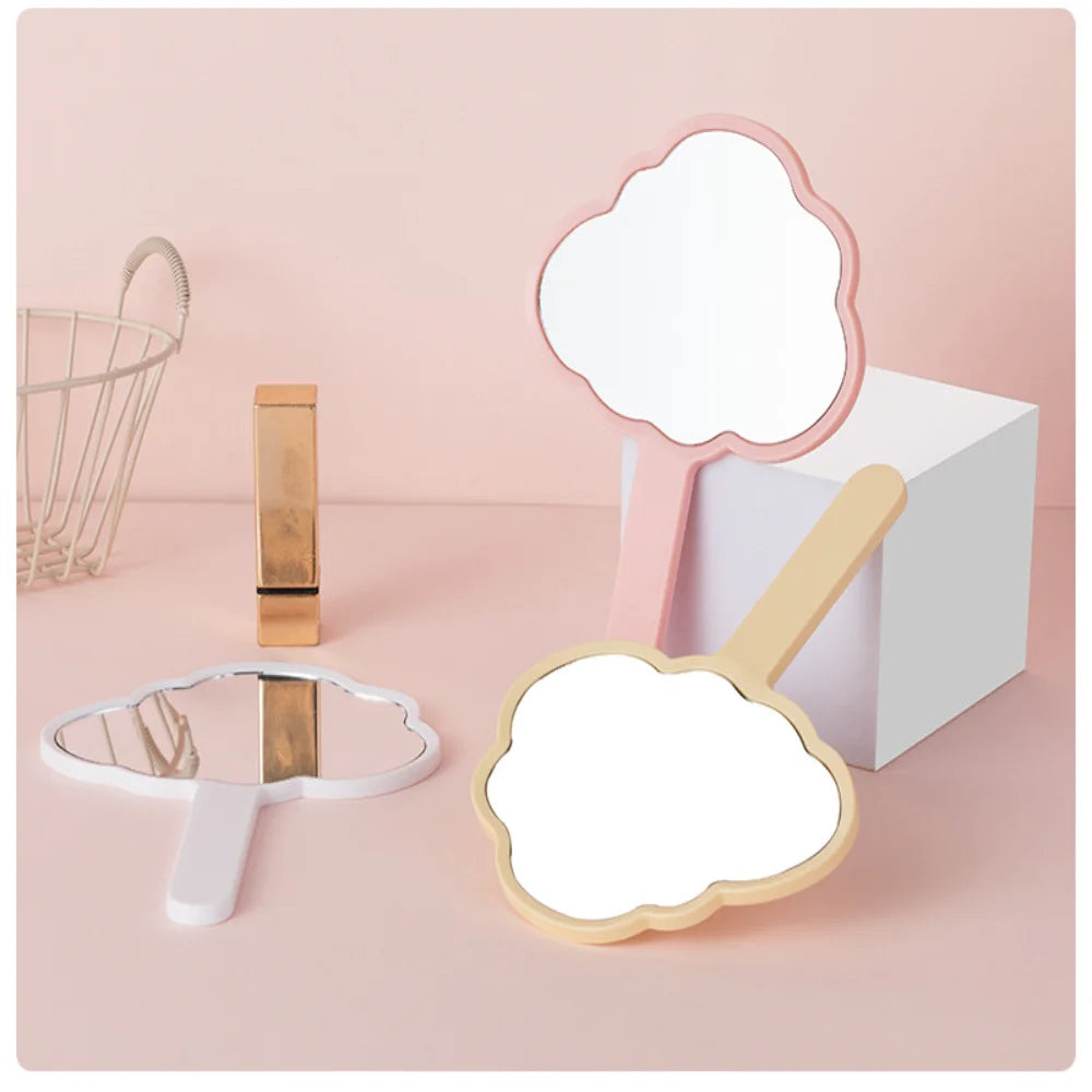 Mirror Chip Resistant Girls Makeup Mirror Cute Mirror Adorable For Dress-Up Princess Parties Makeup-0