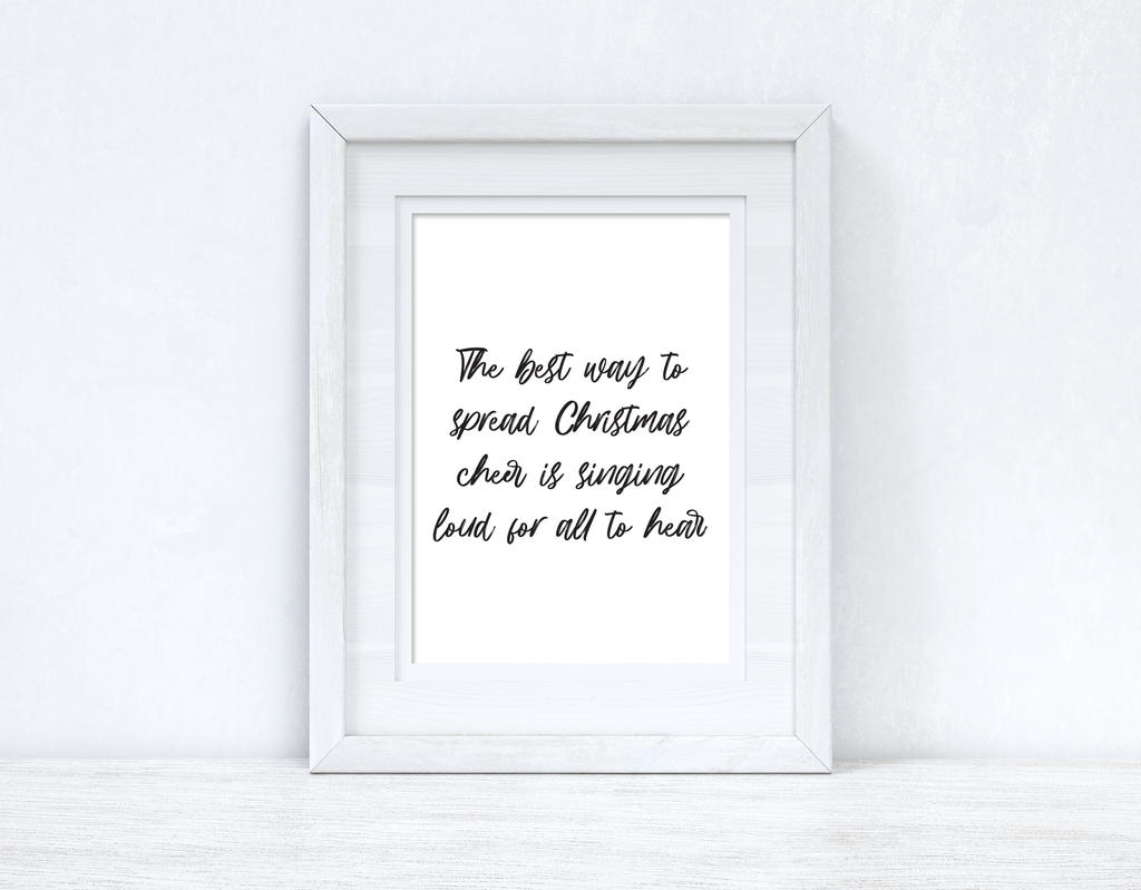 The Best Way To Spread Christmas Seasonal Wall Home Decor Print-1