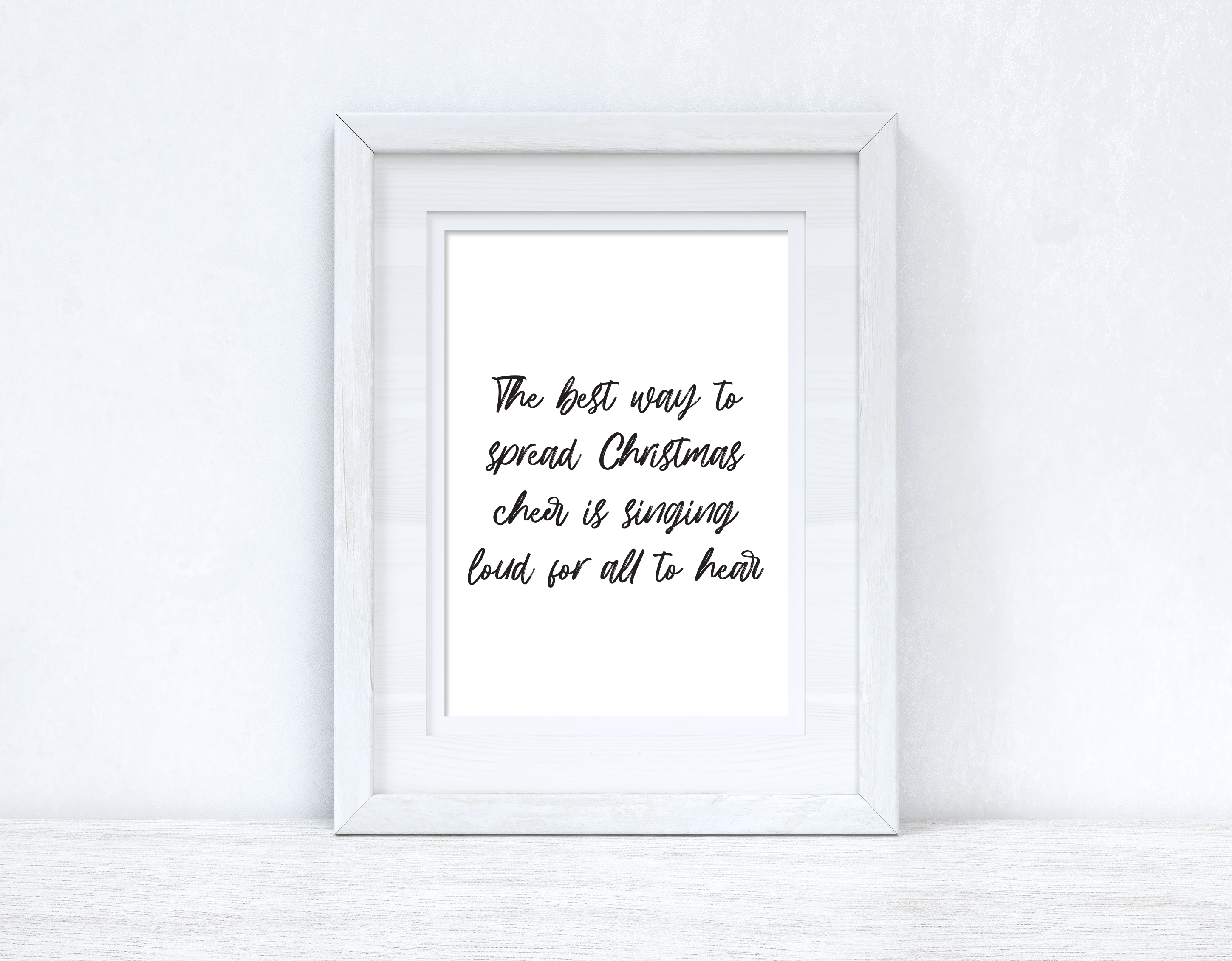 The Best Way To Spread Christmas Seasonal Wall Home Decor Print-1