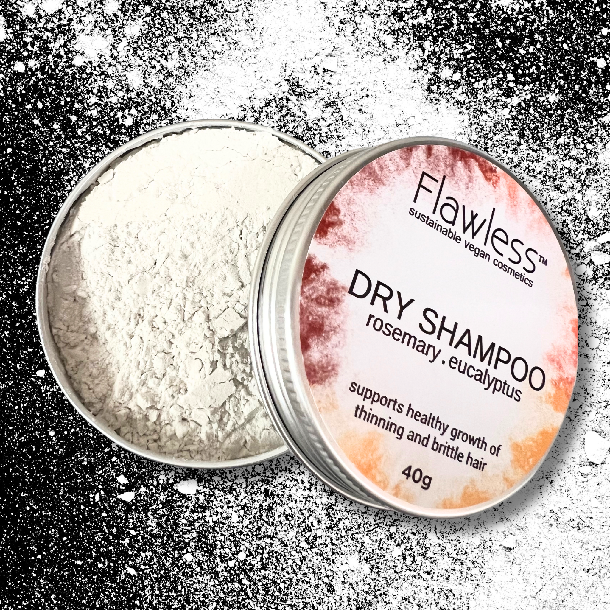 Dry Shampoo with Rosemary and Eucalyptus - for thinning/brittle hair-1
