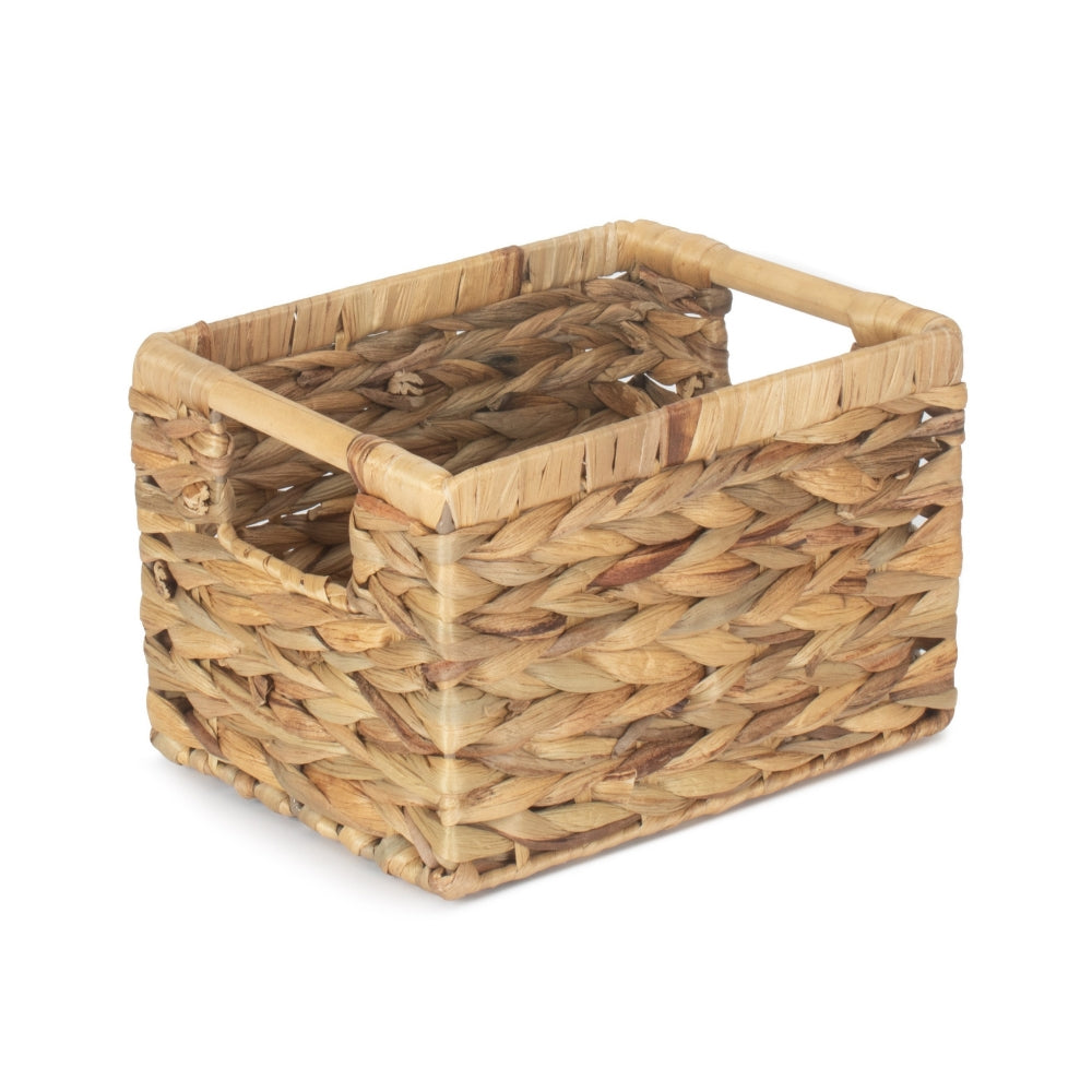 Nordic Water Hyacinth Storage Basket-1