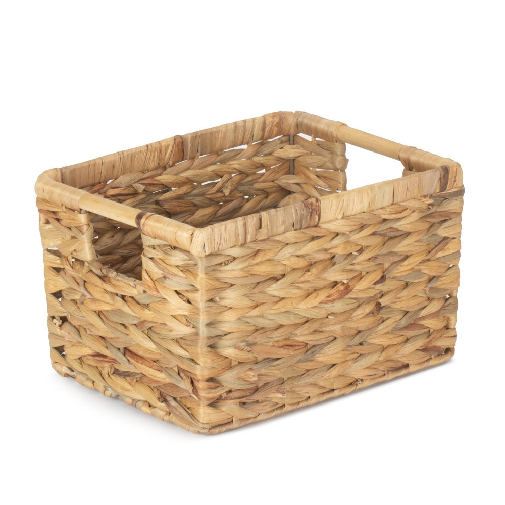 Nordic Water Hyacinth Storage Basket-3