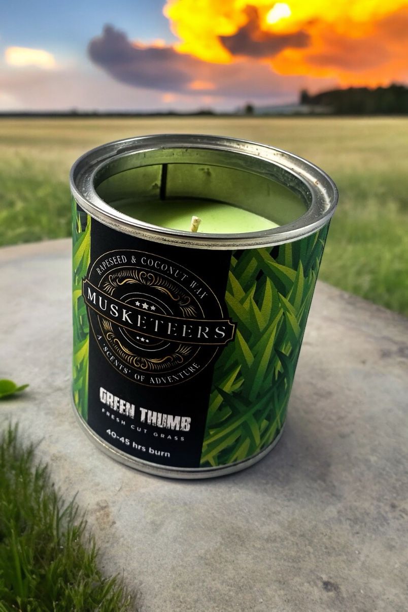 Green Thumb - Fresh Cut Grass Mini Candle-1