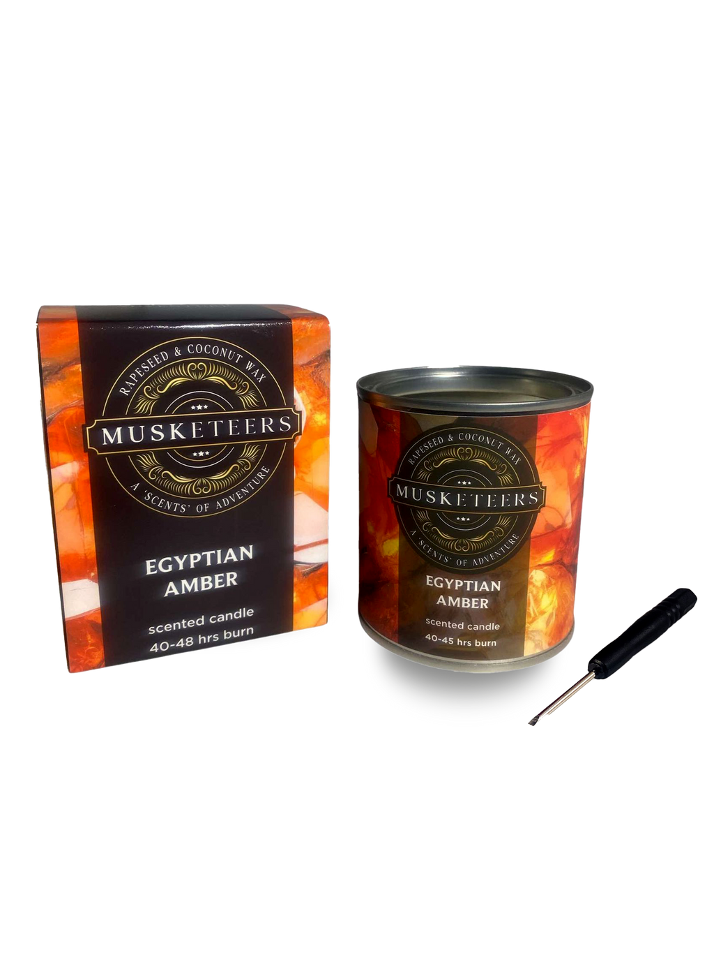 Egyptian Amber Scented Candle-0