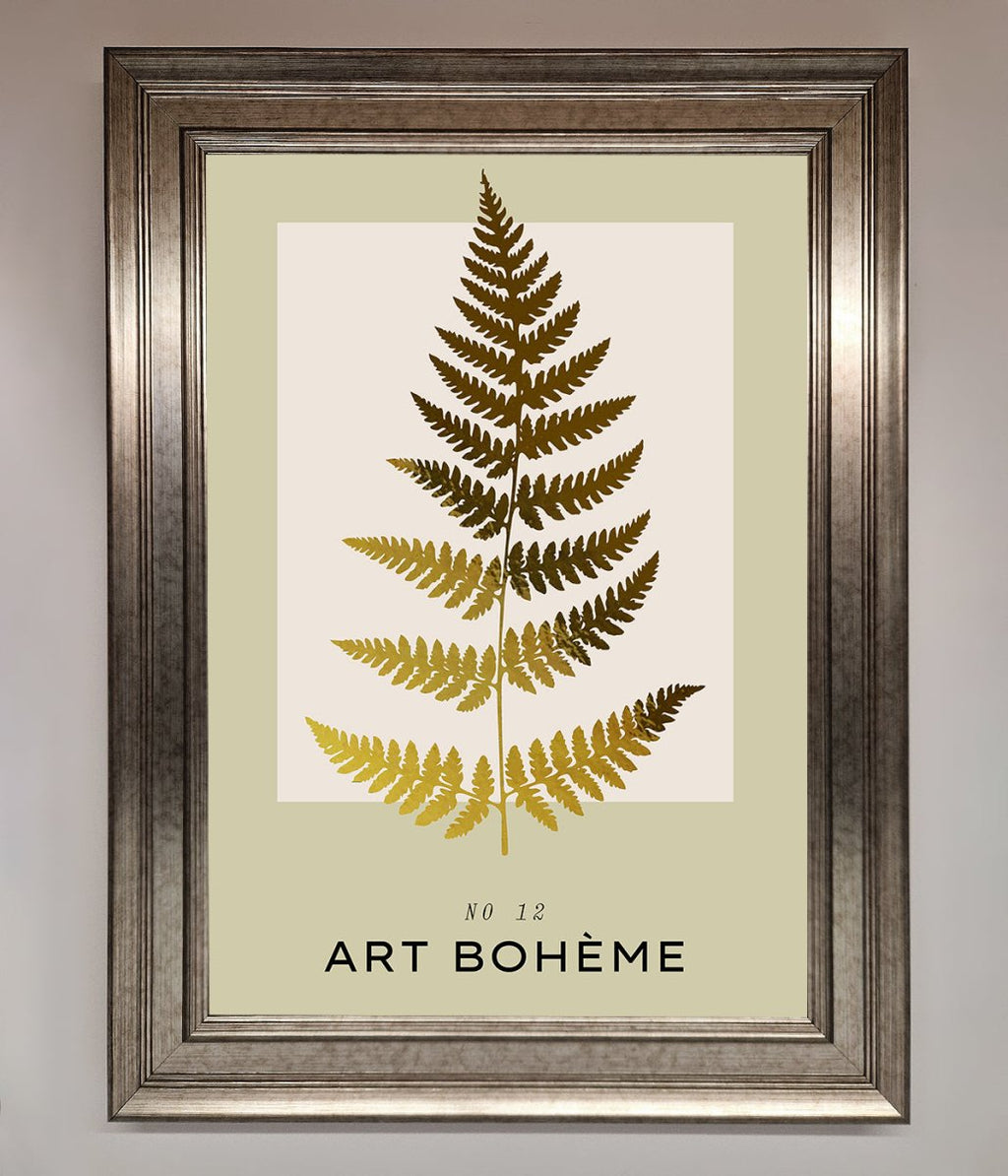 Art Boheme Leaf Foil Print-1
