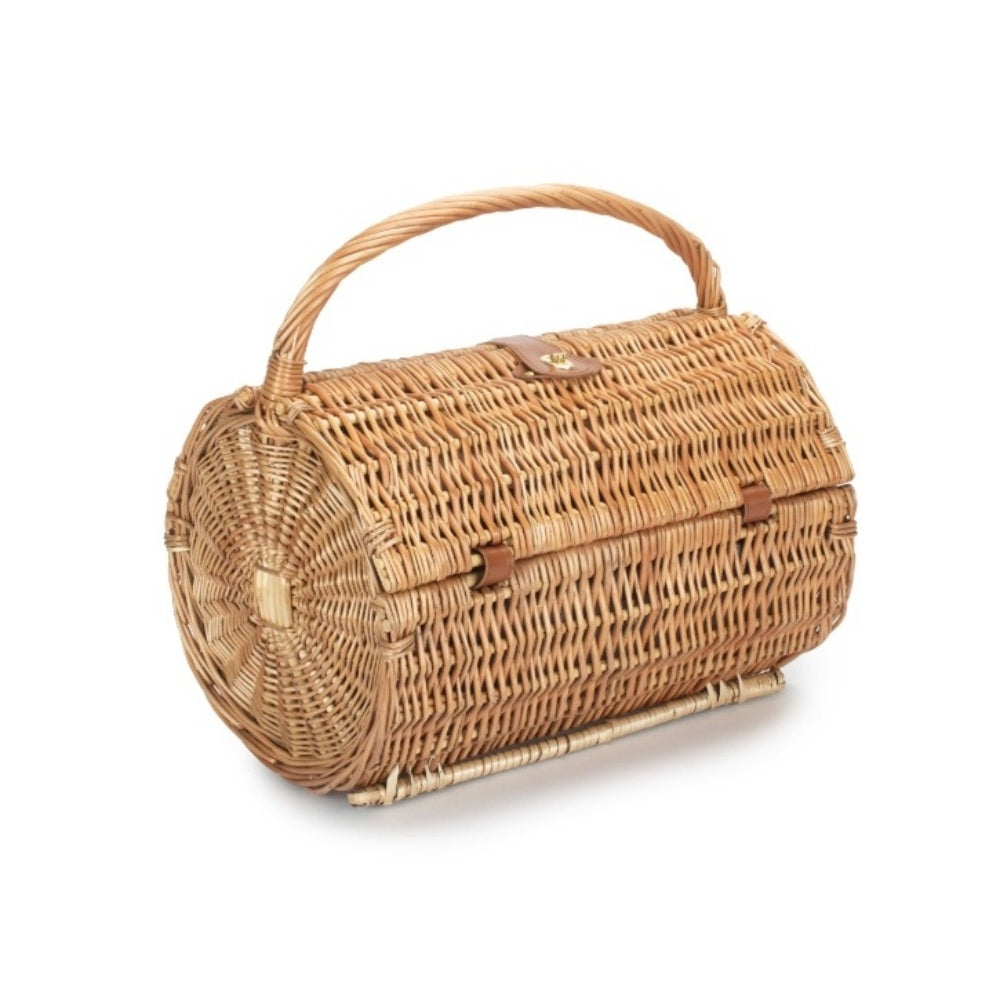2 Person Ravenstor Barrel Fitted Wicker Picnic Basket-3