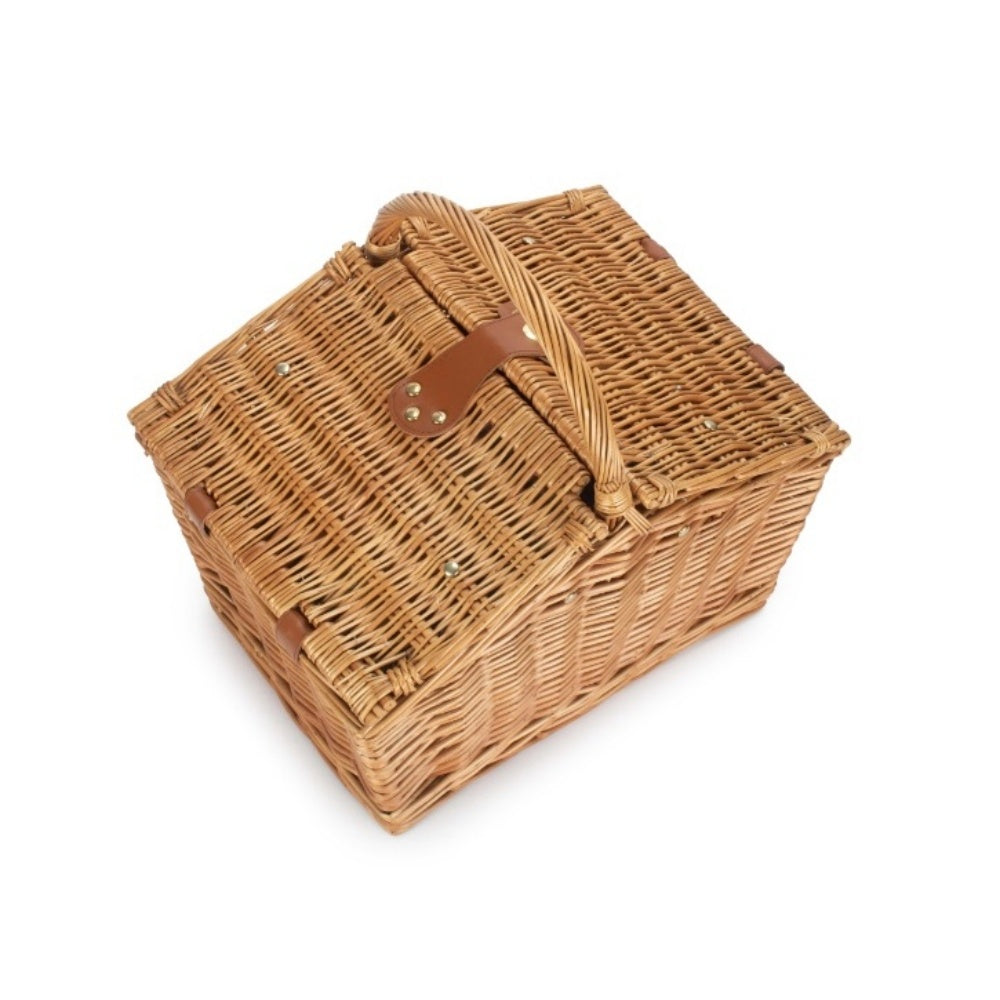 2 Person Ravenstor Slope-Sided Fitted Wicker Picnic Basket-2