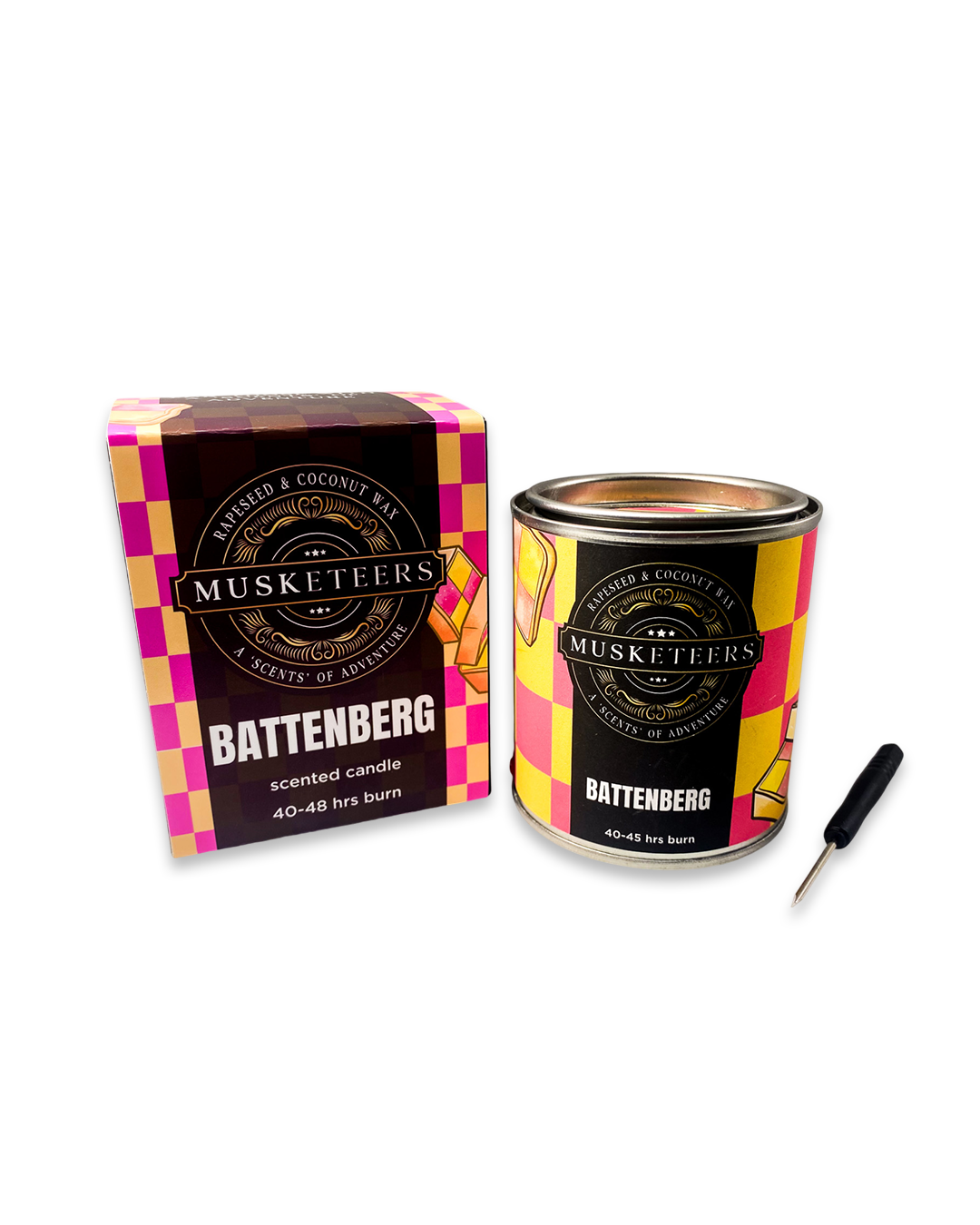 Battenberg Mini Scented Candle-0