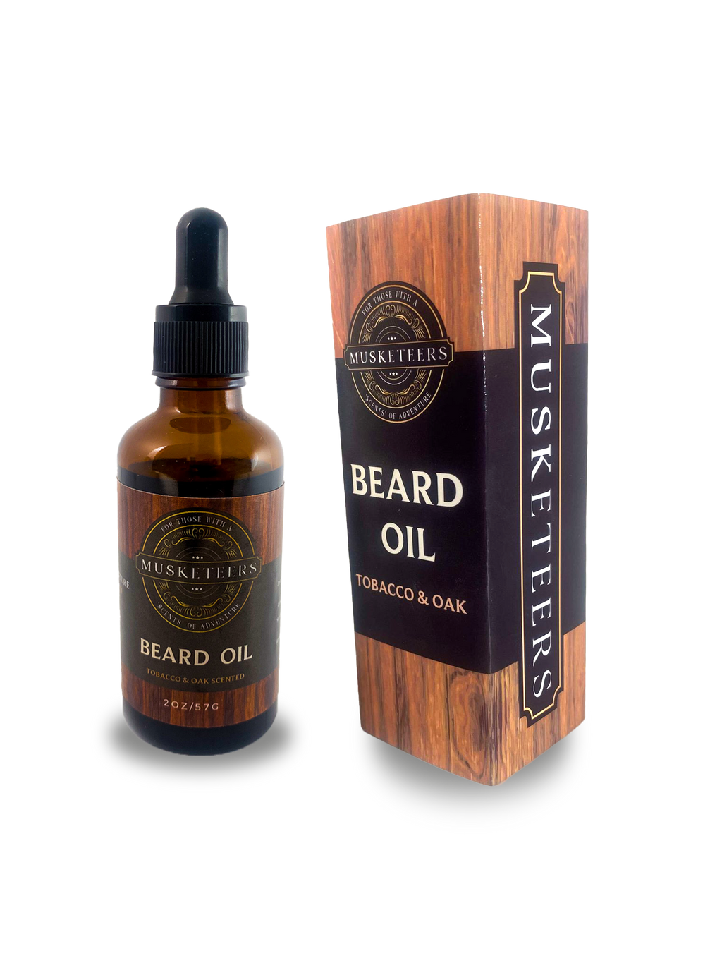 Beard Oil - 50ml - Tobacco & Oak Scented-0