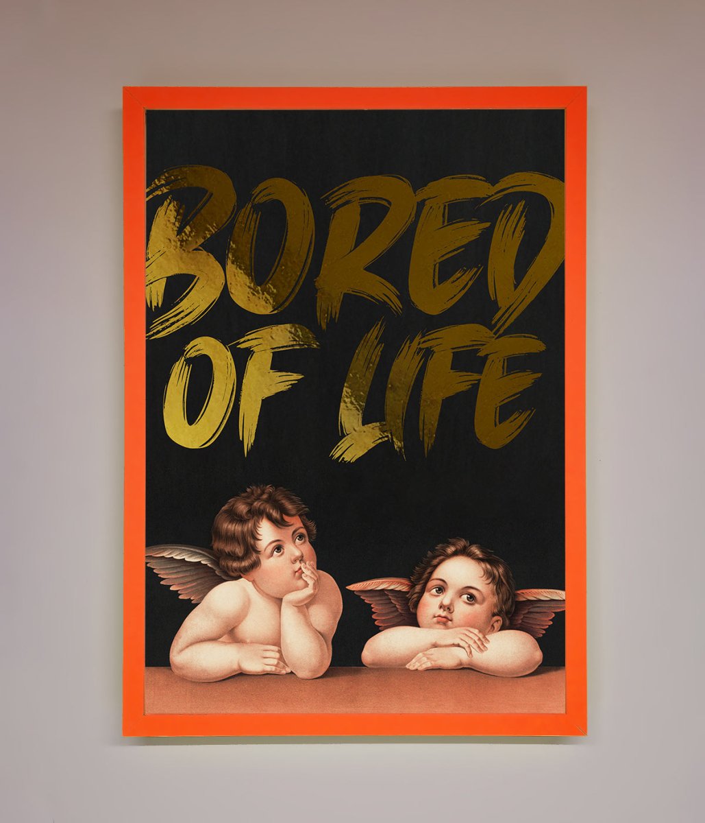 Bored Of Life Foil Print-10